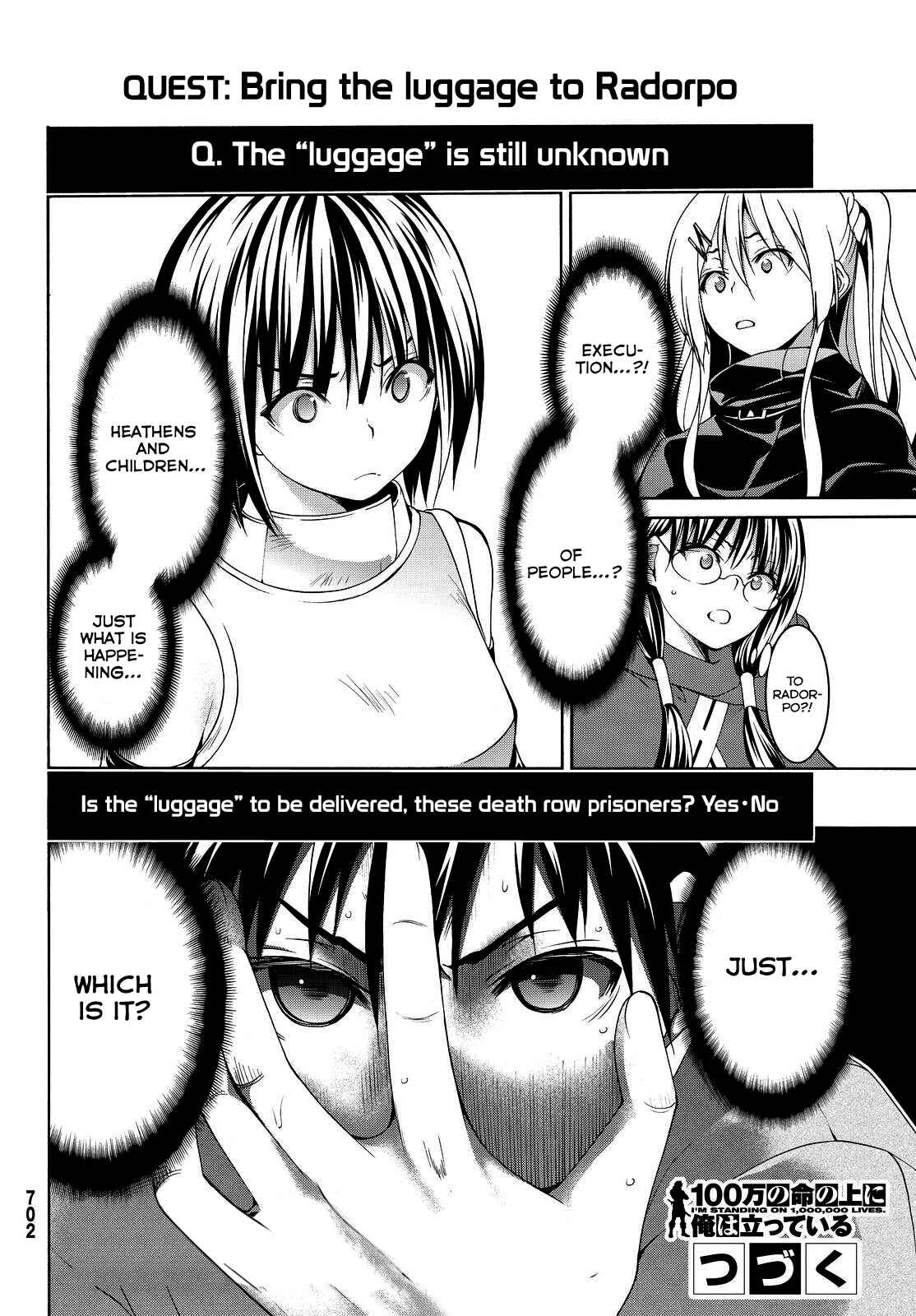 100-man no Inochi no Ue ni Ore wa Tatteiru Chapter 5 page 37