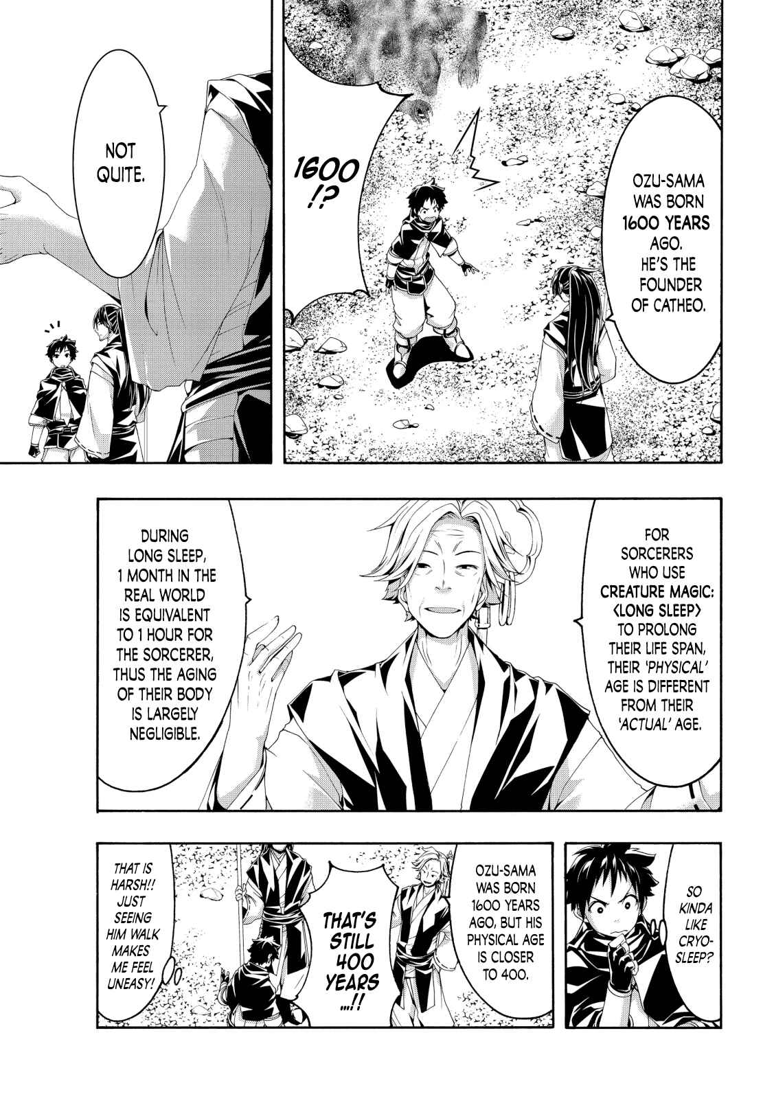 100-man no Inochi no Ue ni Ore wa Tatteiru Chapter 55 page 4