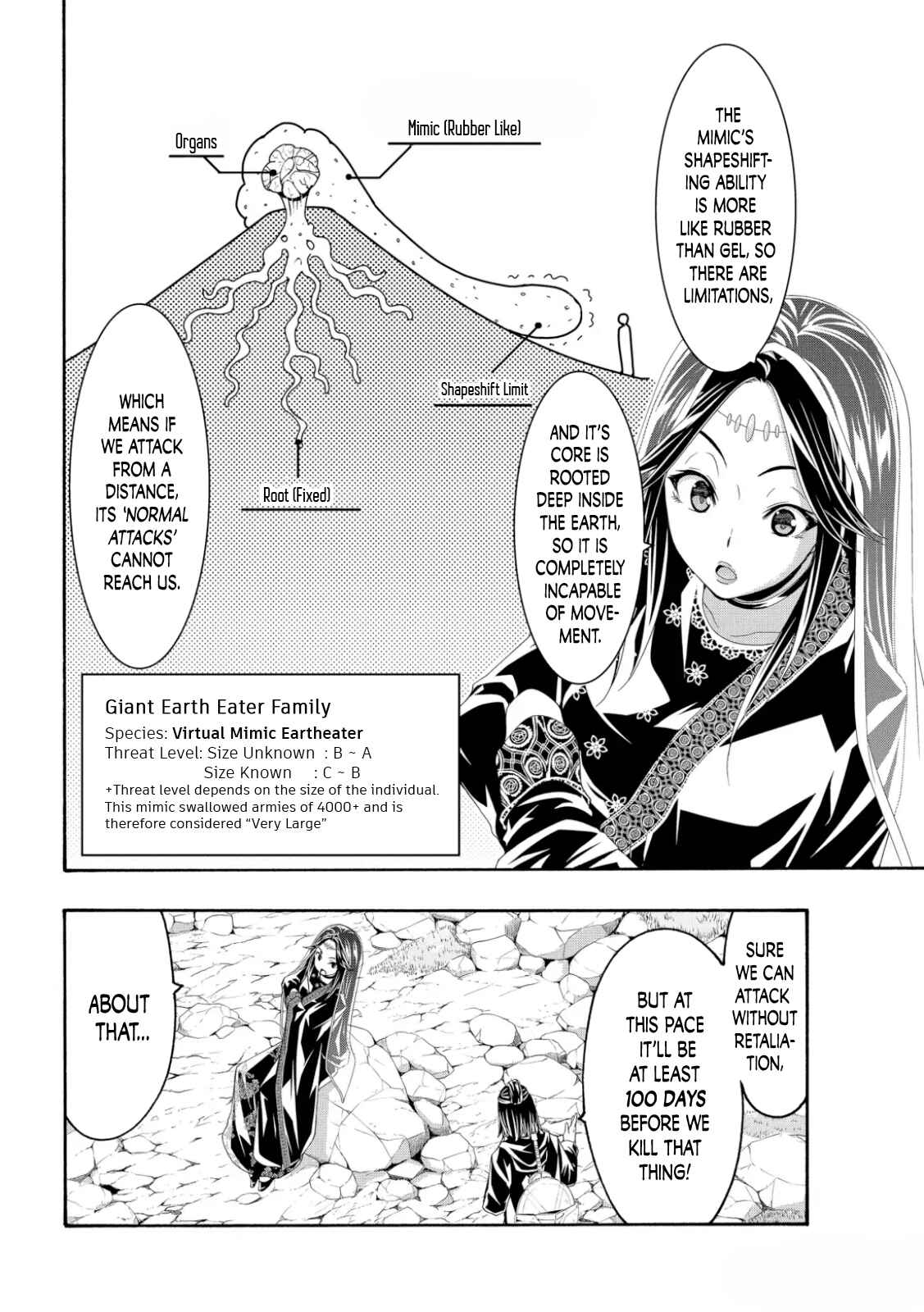 100-man no Inochi no Ue ni Ore wa Tatteiru Chapter 60 page 3