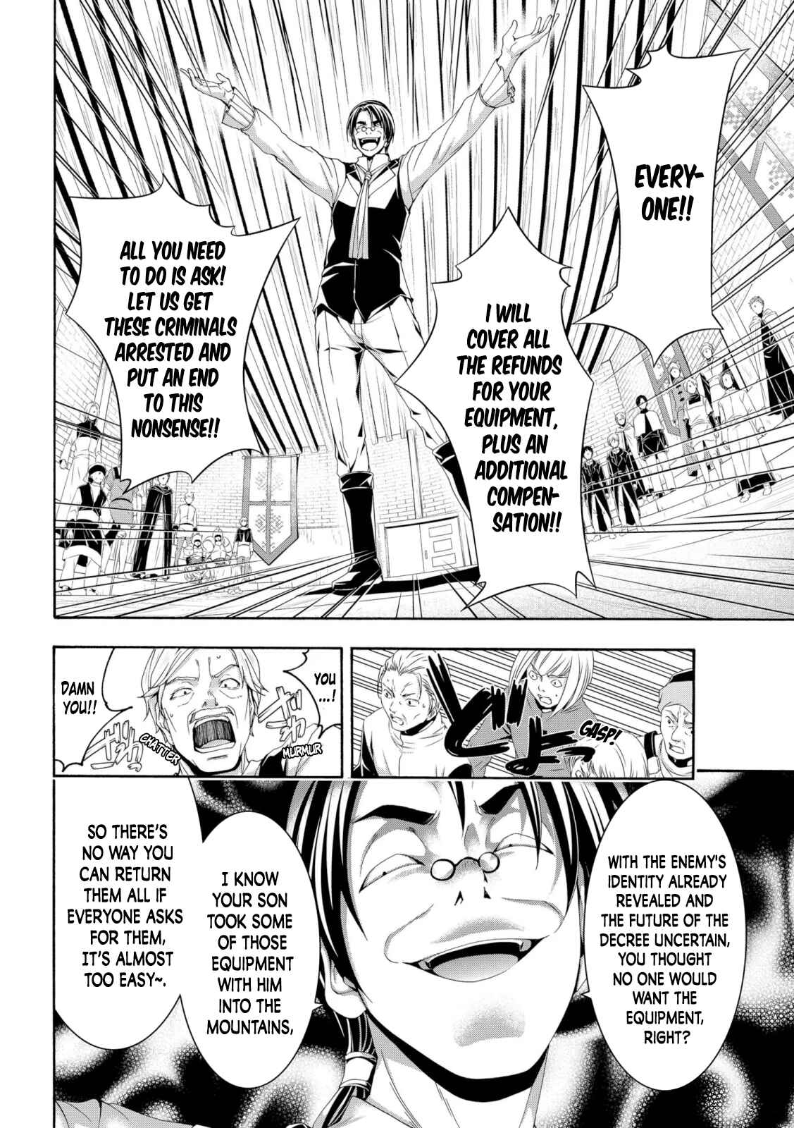 100-man no Inochi no Ue ni Ore wa Tatteiru Chapter 62 page 23