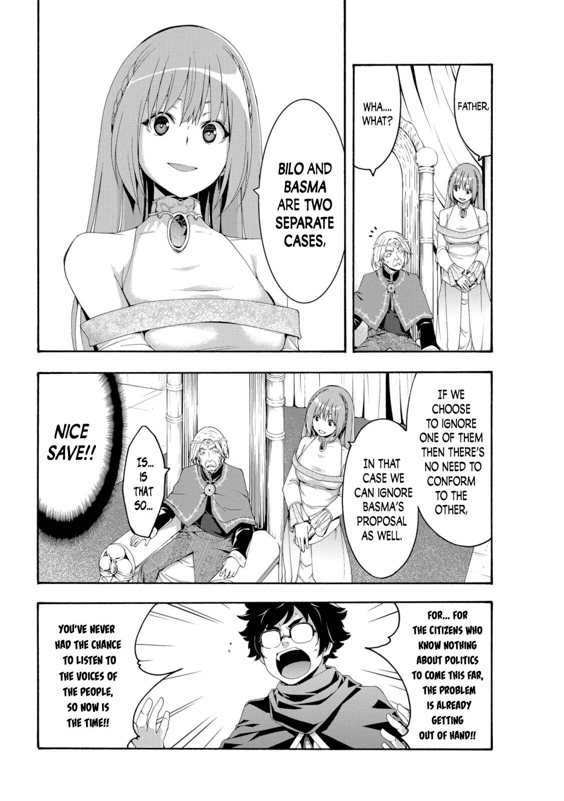 100-man no Inochi no Ue ni Ore wa Tatteiru Chapter 63 page 3