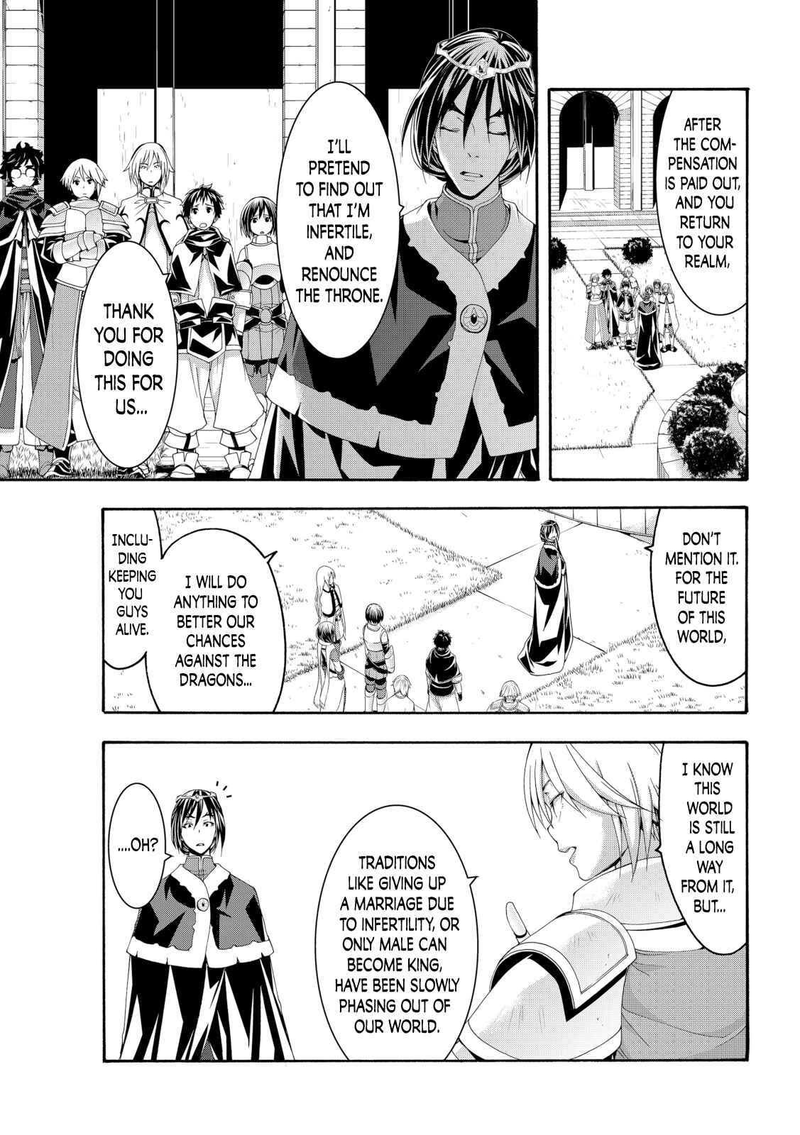 100-man no Inochi no Ue ni Ore wa Tatteiru Chapter 65 page 14