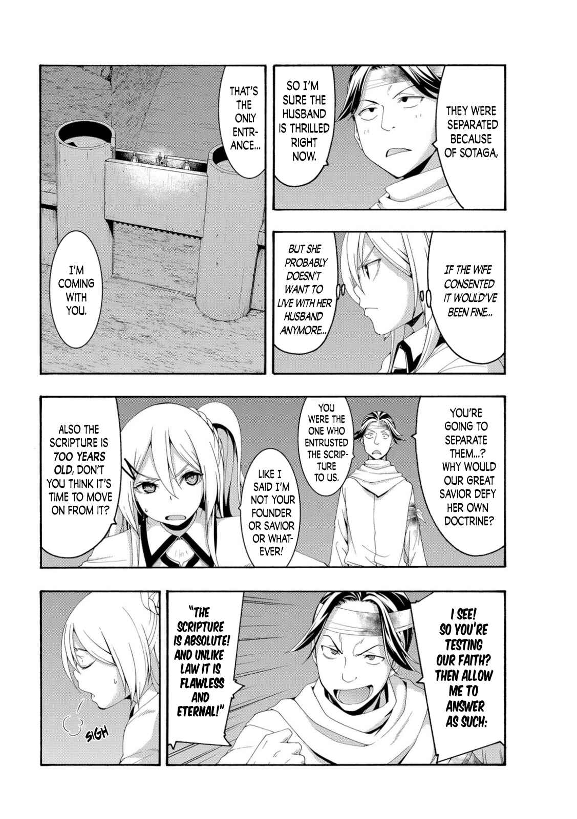 100-man no Inochi no Ue ni Ore wa Tatteiru Chapter 70 page 1