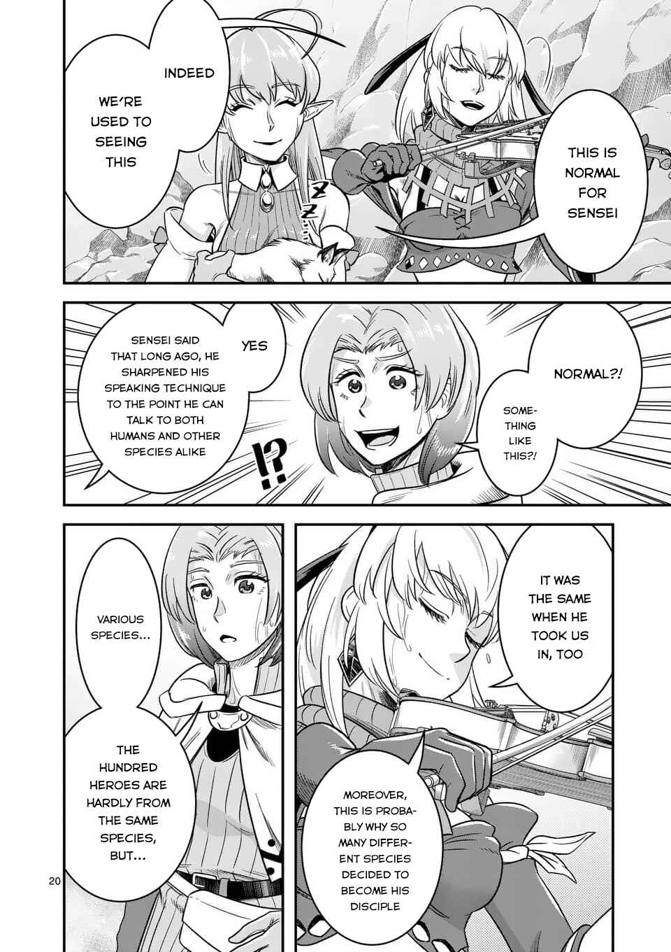 100-nin no Eiyuu o Sodateta Saikyou Yogensha wa, Boukensha ni Natte mo Sekaijuu no Deshi kara Shitawarete Masu Chapter 39 page 20