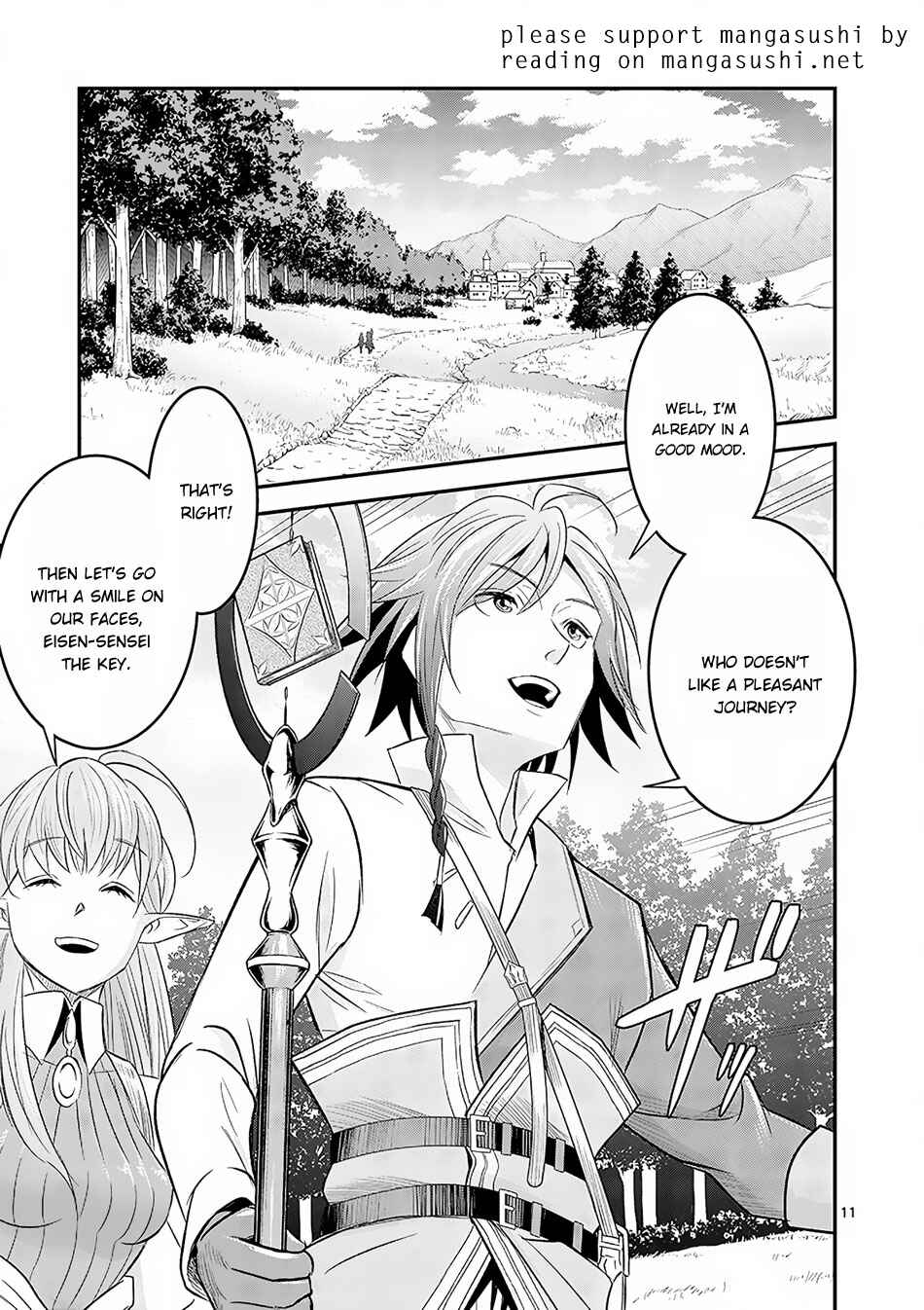 100-nin no Eiyuu o Sodateta Saikyou Yogensha wa, Boukensha ni Natte mo Sekaijuu no Deshi kara Shitawarete Masu Chapter 4.1 page 11