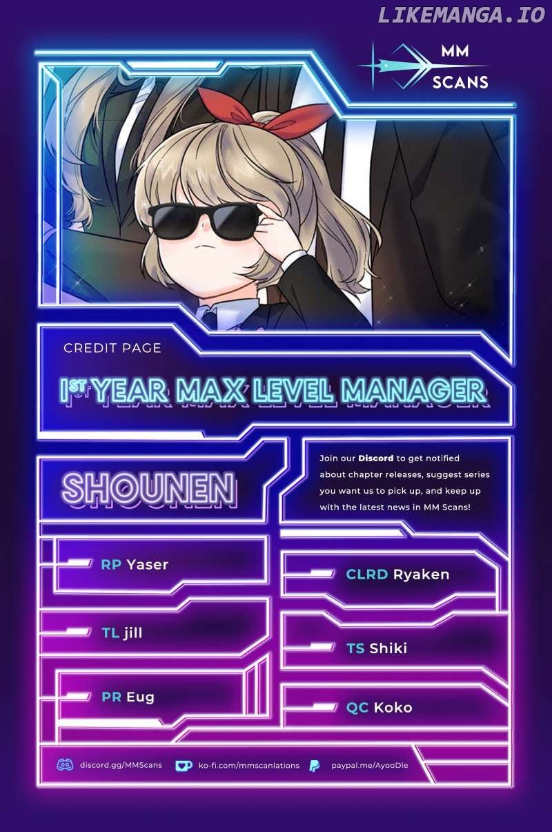 1st year Max Level Manager Chapter 121 page 0
