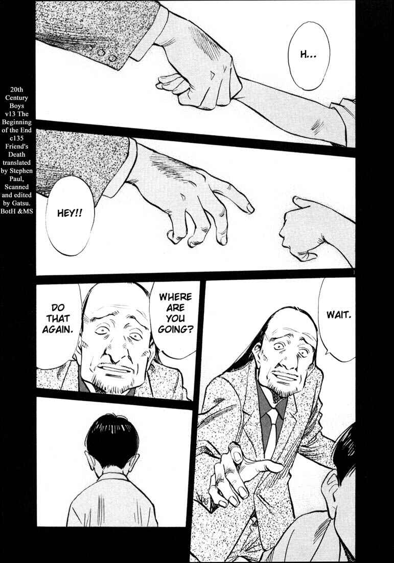 20th Century Boys Chapter 135 page 0