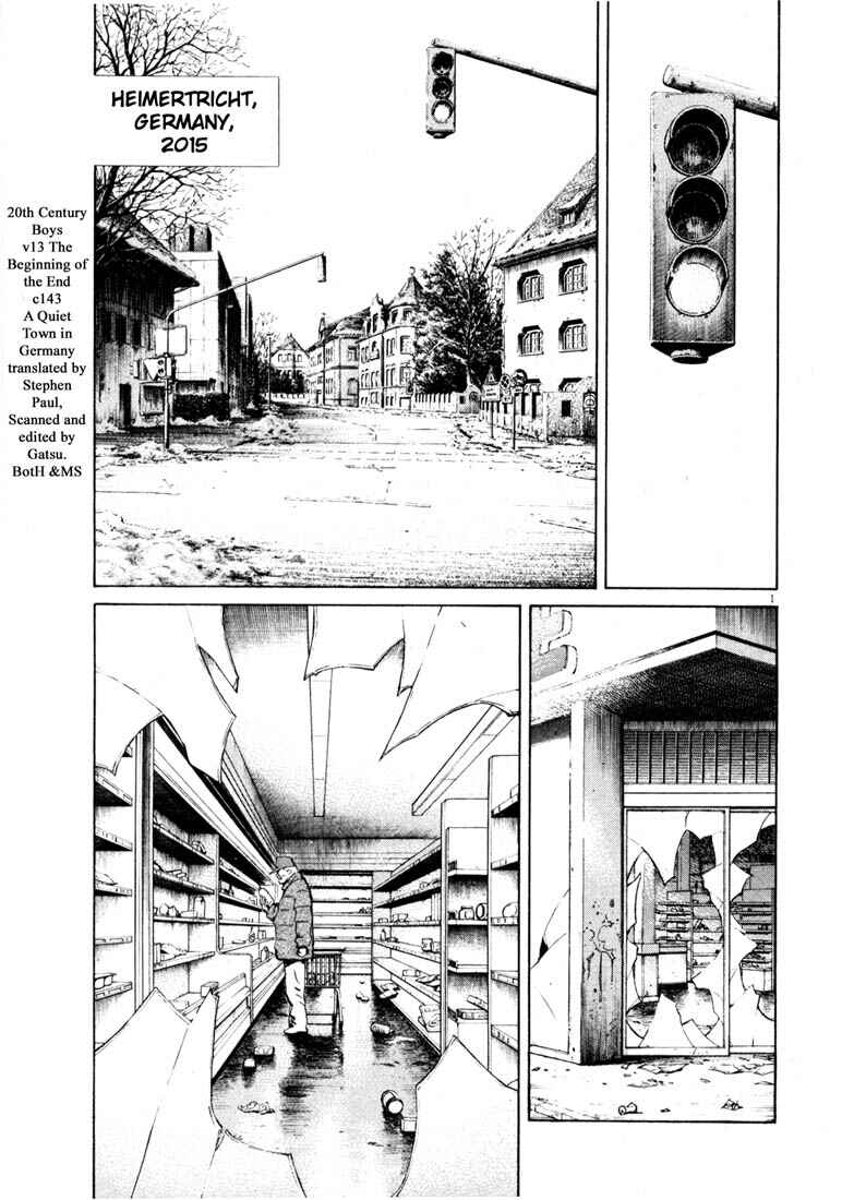 20th Century Boys Chapter 143 page 0