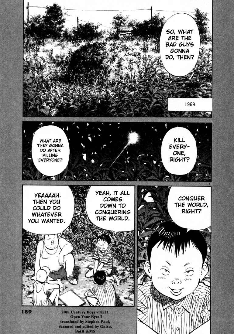 20th Century Boys Chapter 21 page 0