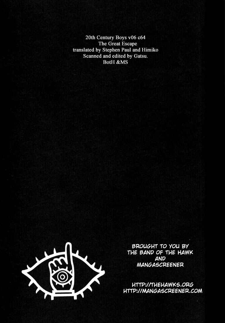 20th Century Boys Chapter 64 page 0