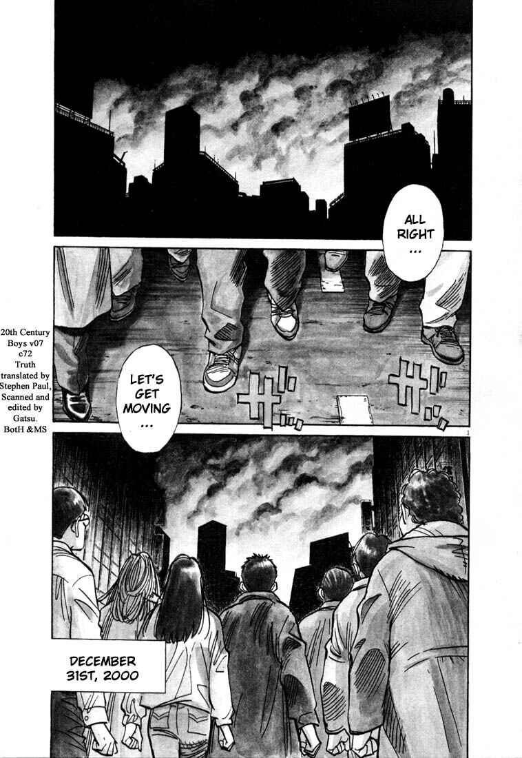 20th Century Boys Chapter 72 page 0