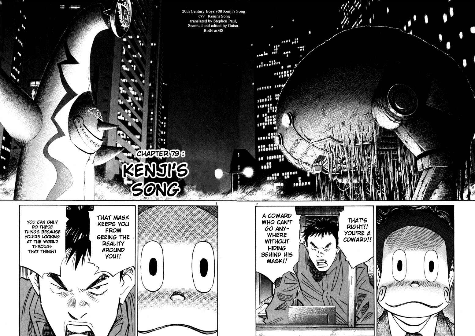 20th Century Boys Chapter 79 page 1