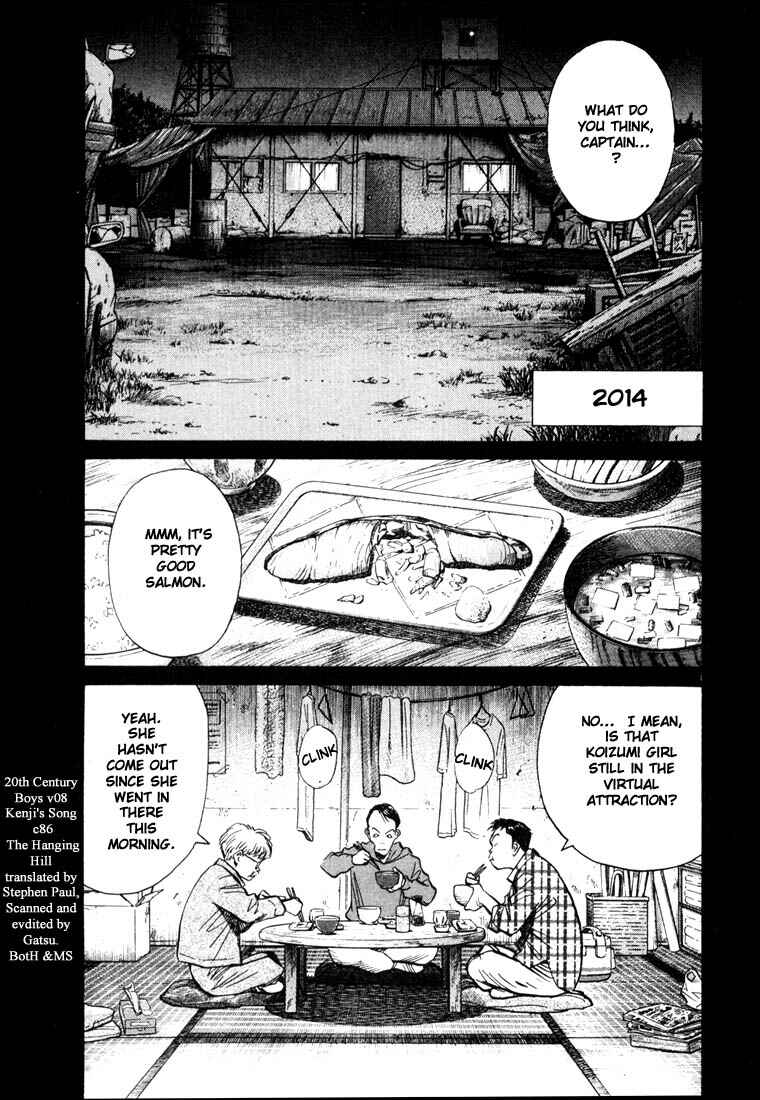 20th Century Boys Chapter 86 page 0