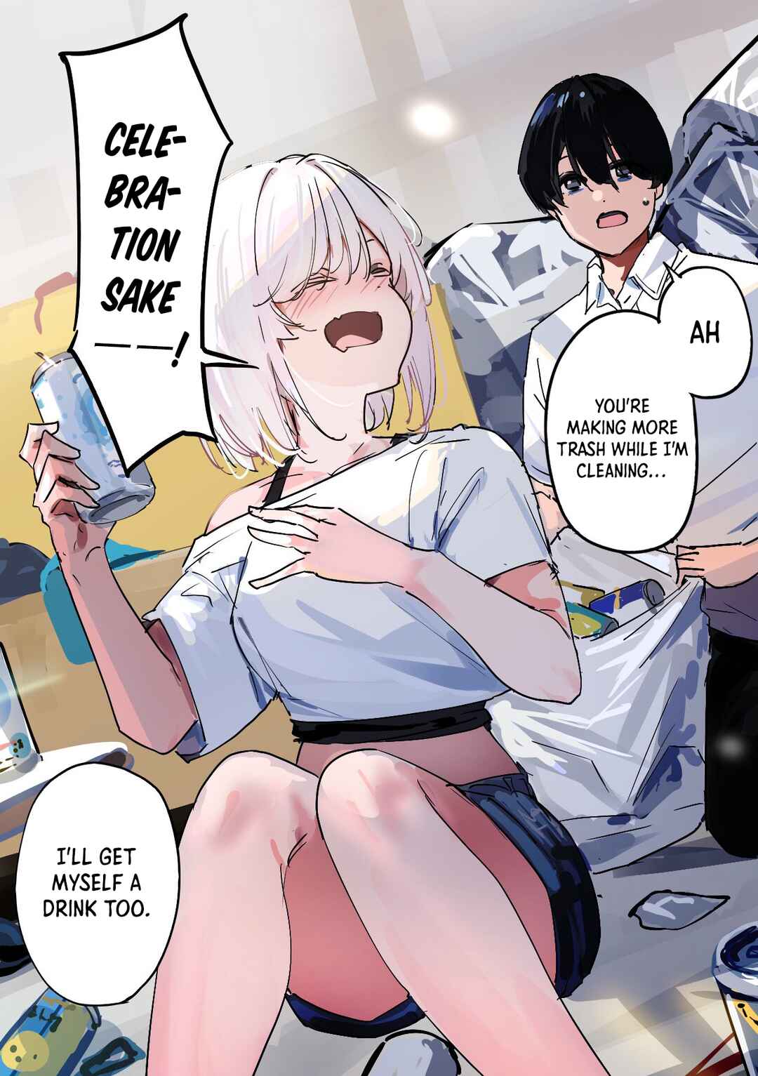 303-Goushitsu no Kami-sama Chapter 14.5 page 1