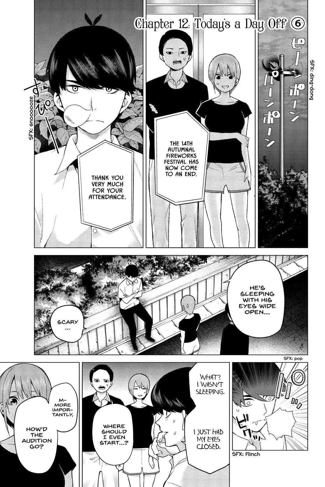 5Toubun no Hanayome Chapter 12 page 0