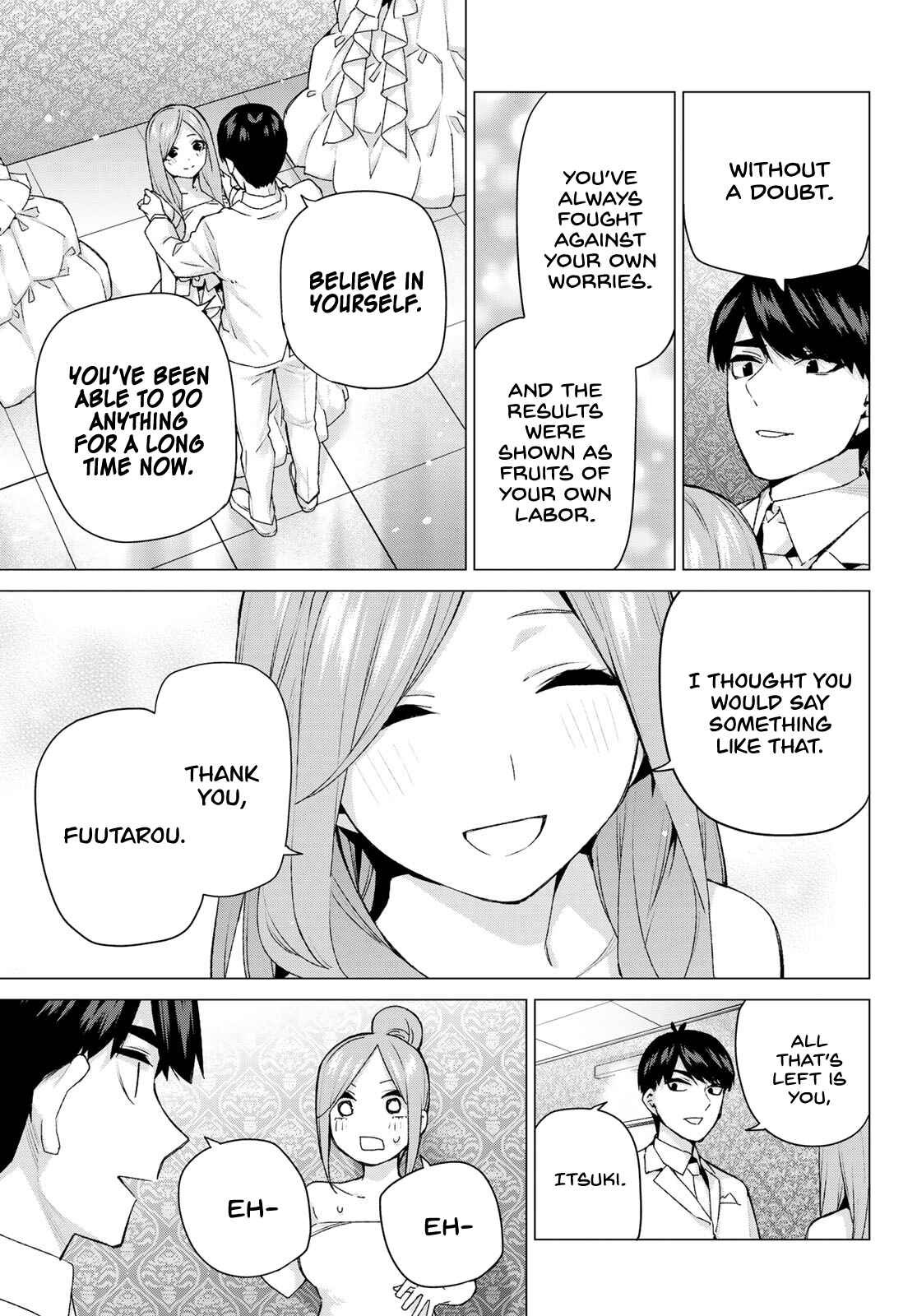 5Toubun no Hanayome Chapter 122 page 19