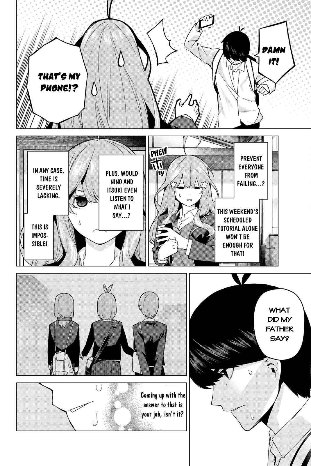 5Toubun no Hanayome Chapter 16 page 1
