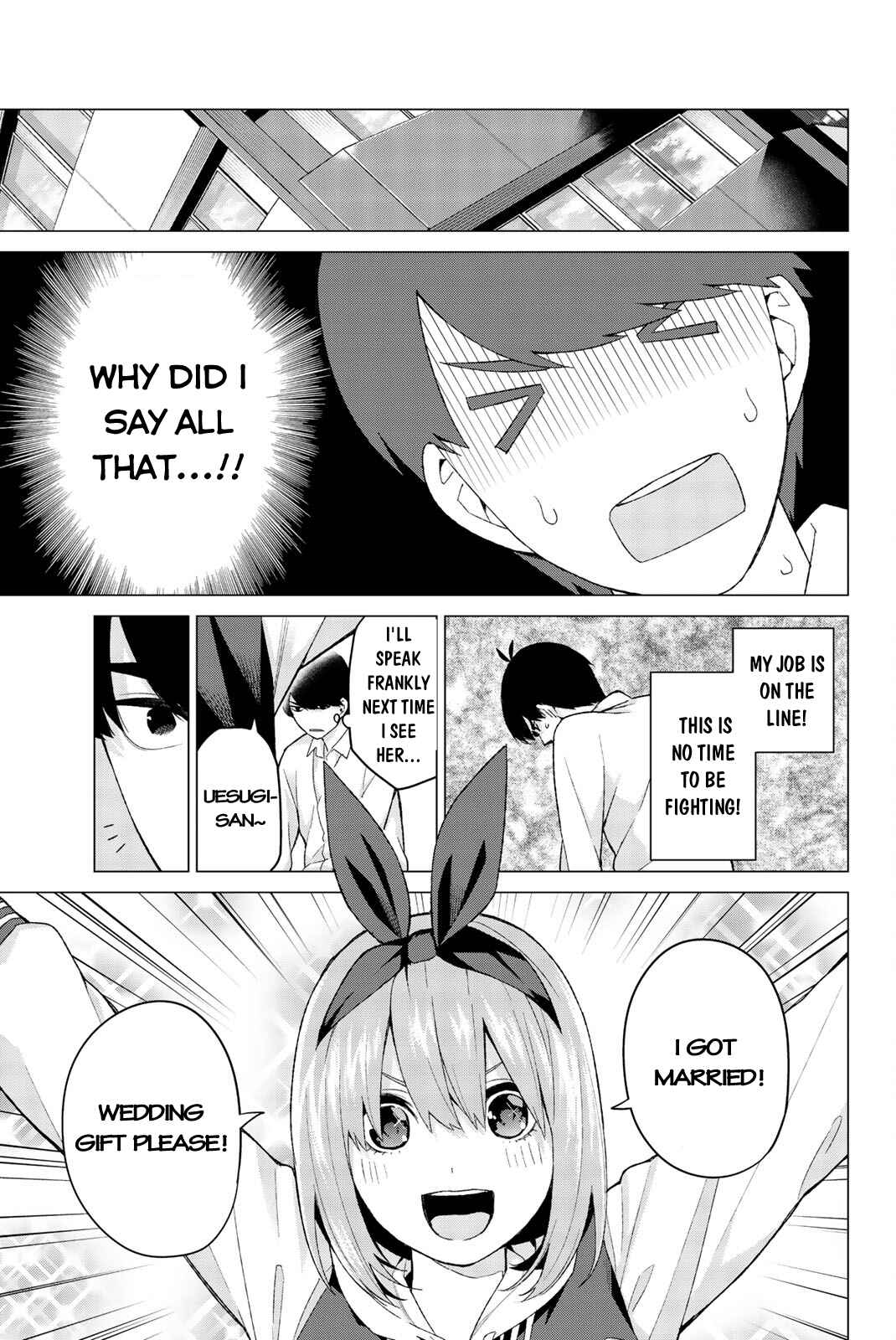 5Toubun no Hanayome Chapter 16 page 8