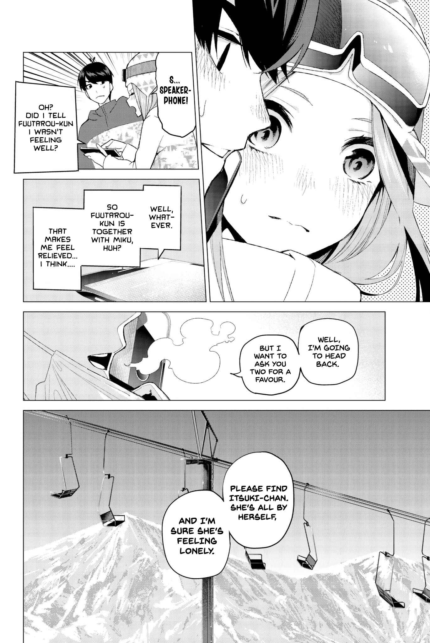 5Toubun no Hanayome Chapter 30 page 5
