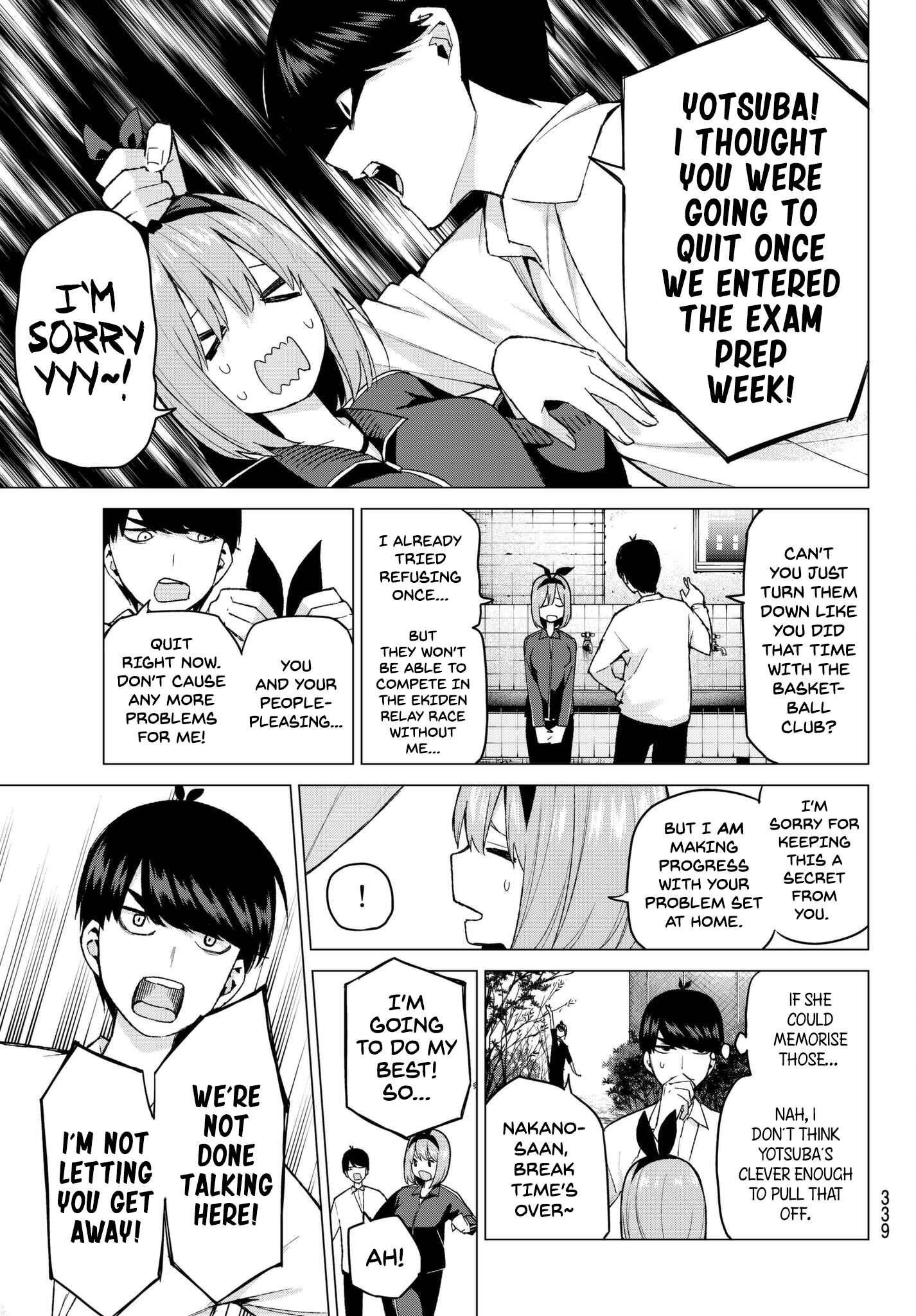 5Toubun no Hanayome Chapter 41 page 8