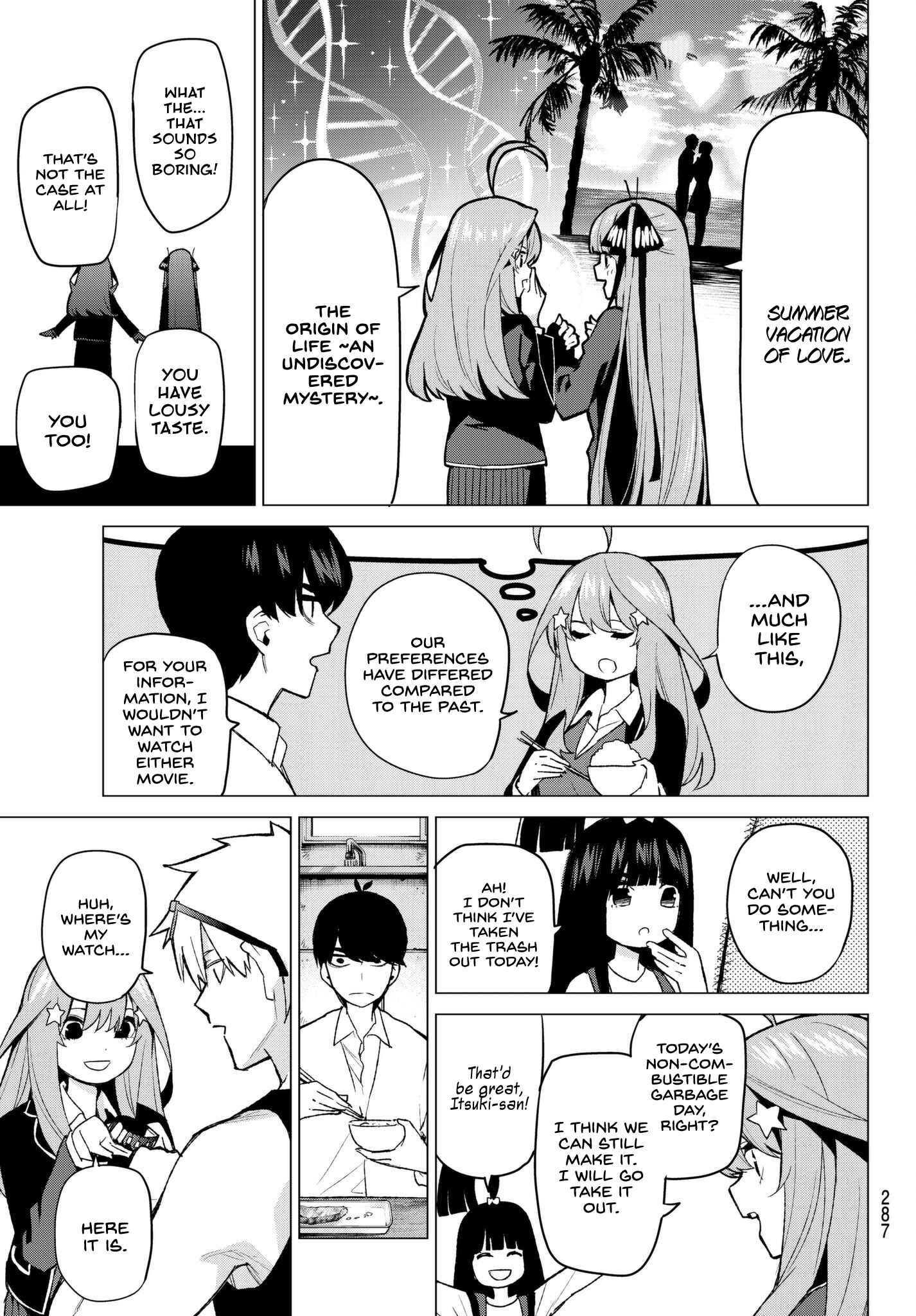 5Toubun no Hanayome Chapter 43 page 11
