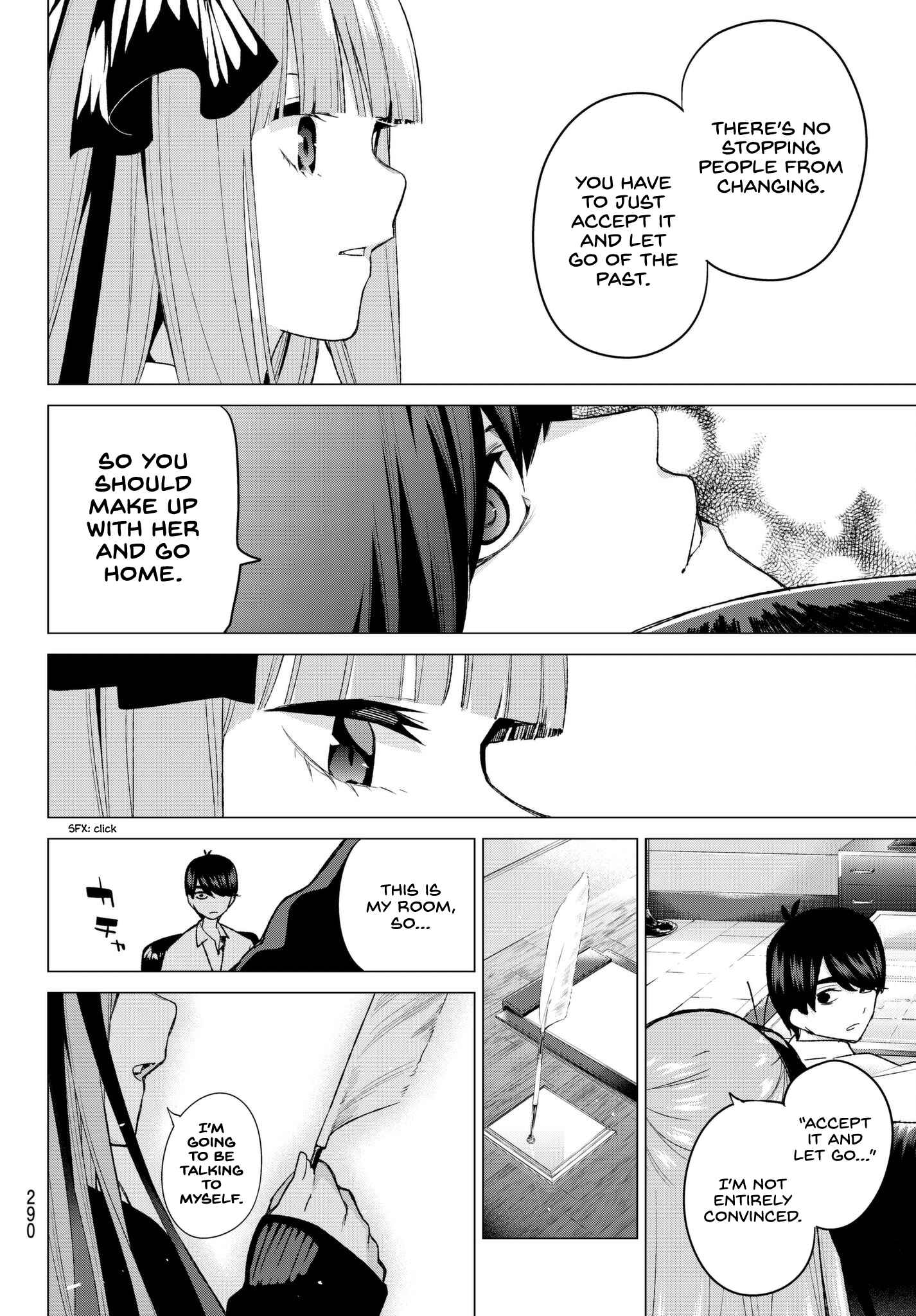5Toubun no Hanayome Chapter 43 page 14