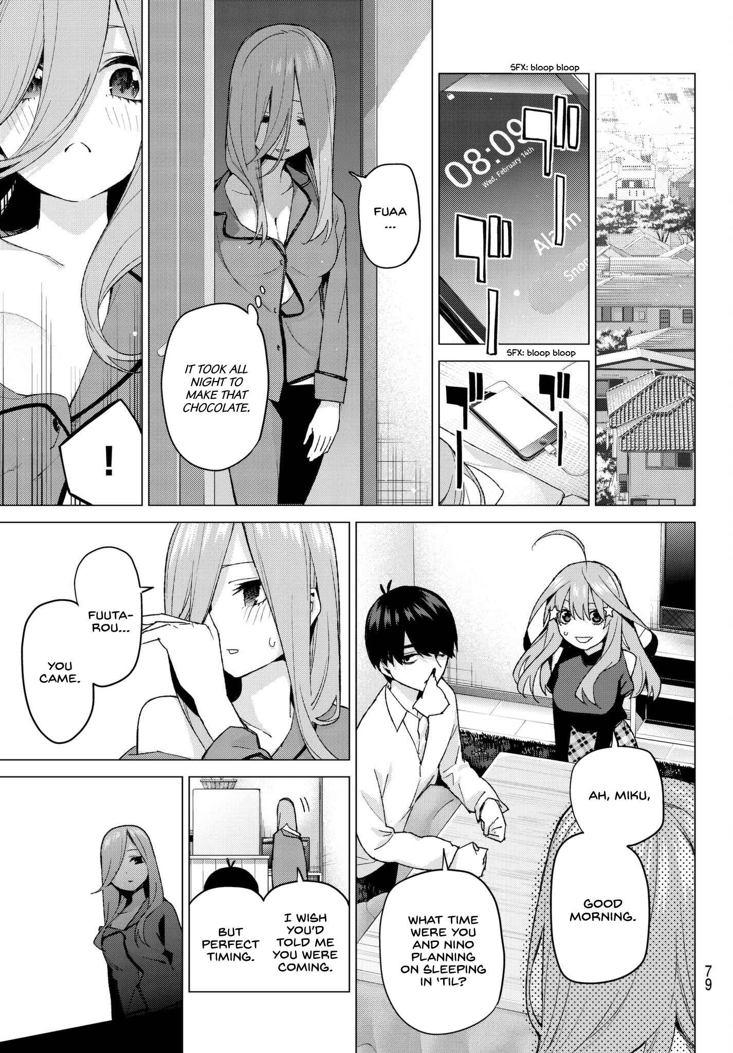 5Toubun no Hanayome Chapter 55 page 12
