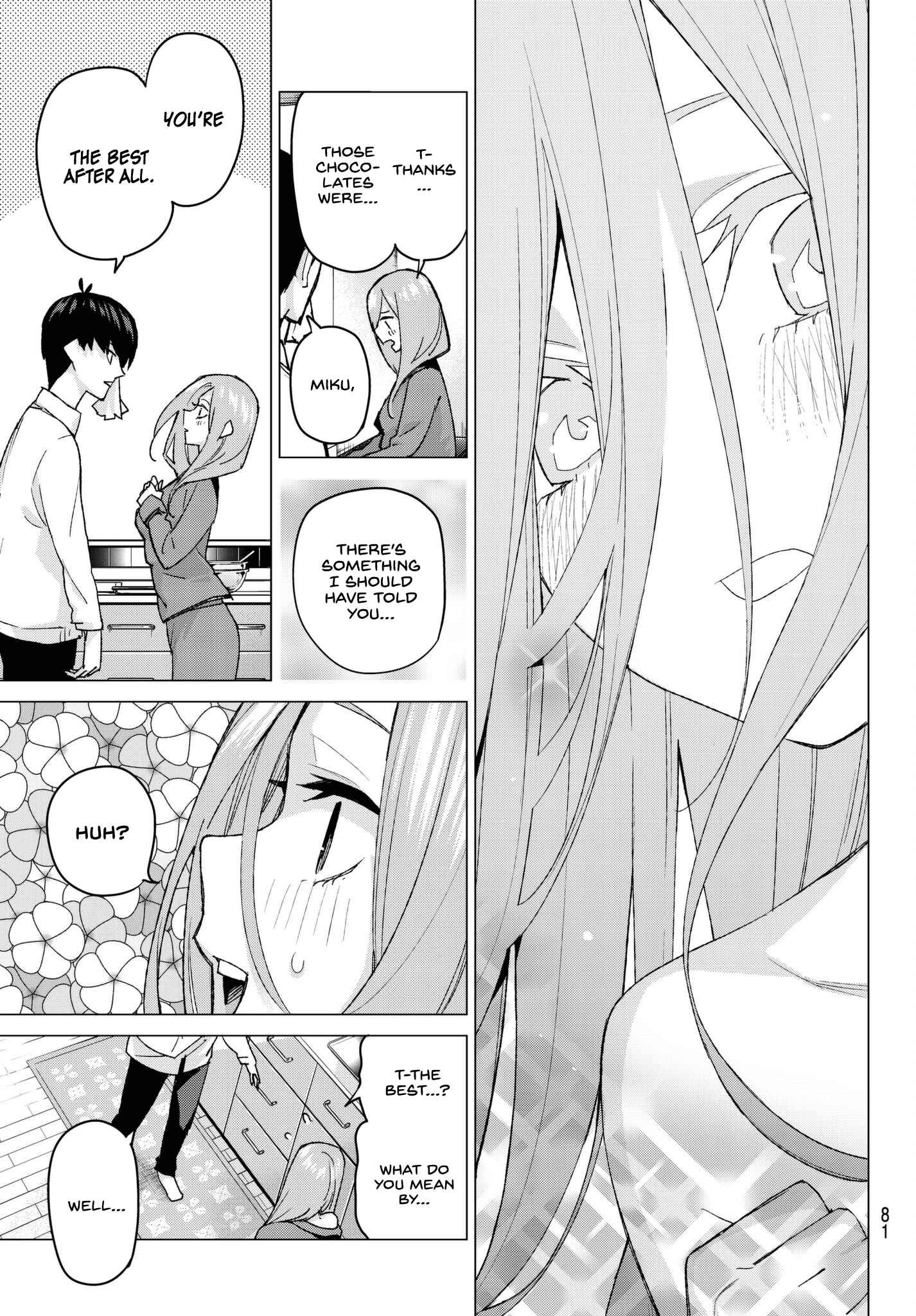 5Toubun no Hanayome Chapter 55 page 14