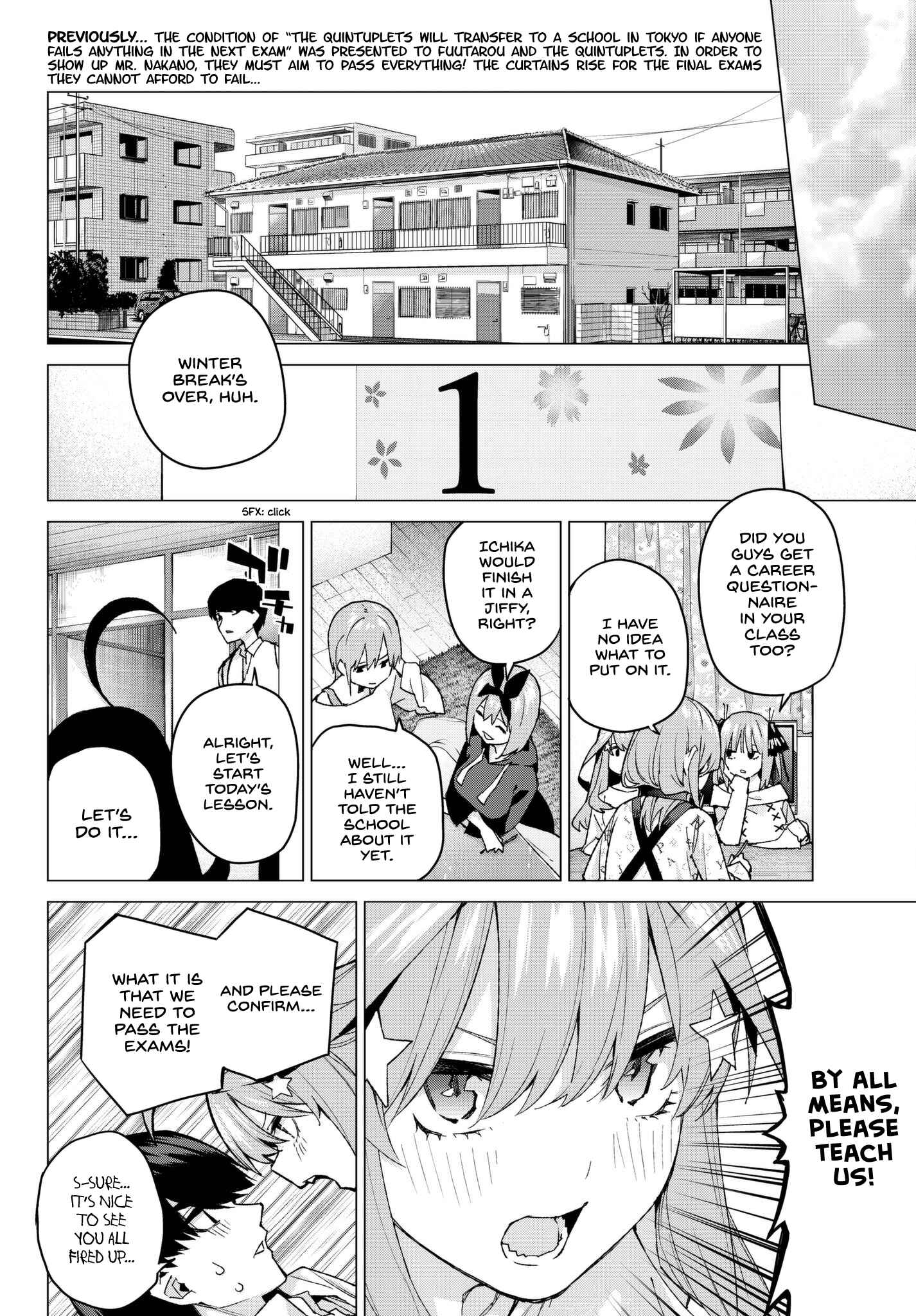 5Toubun no Hanayome Chapter 55 page 1