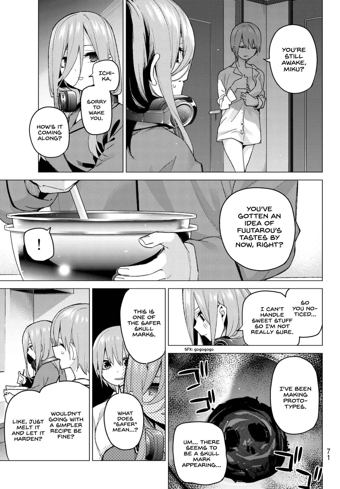 5Toubun no Hanayome Chapter 55 page 4