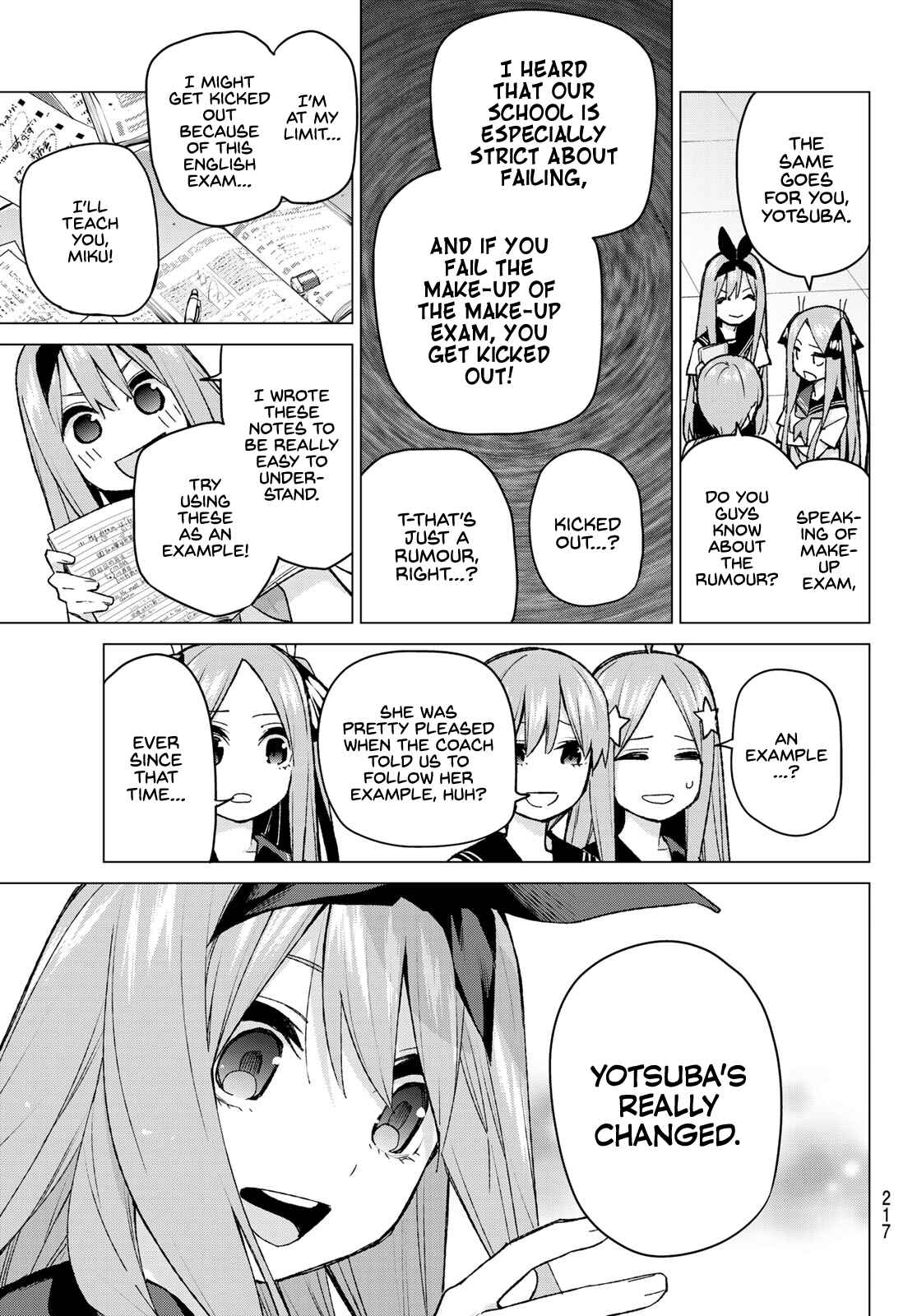 5Toubun no Hanayome Chapter 89 page 2