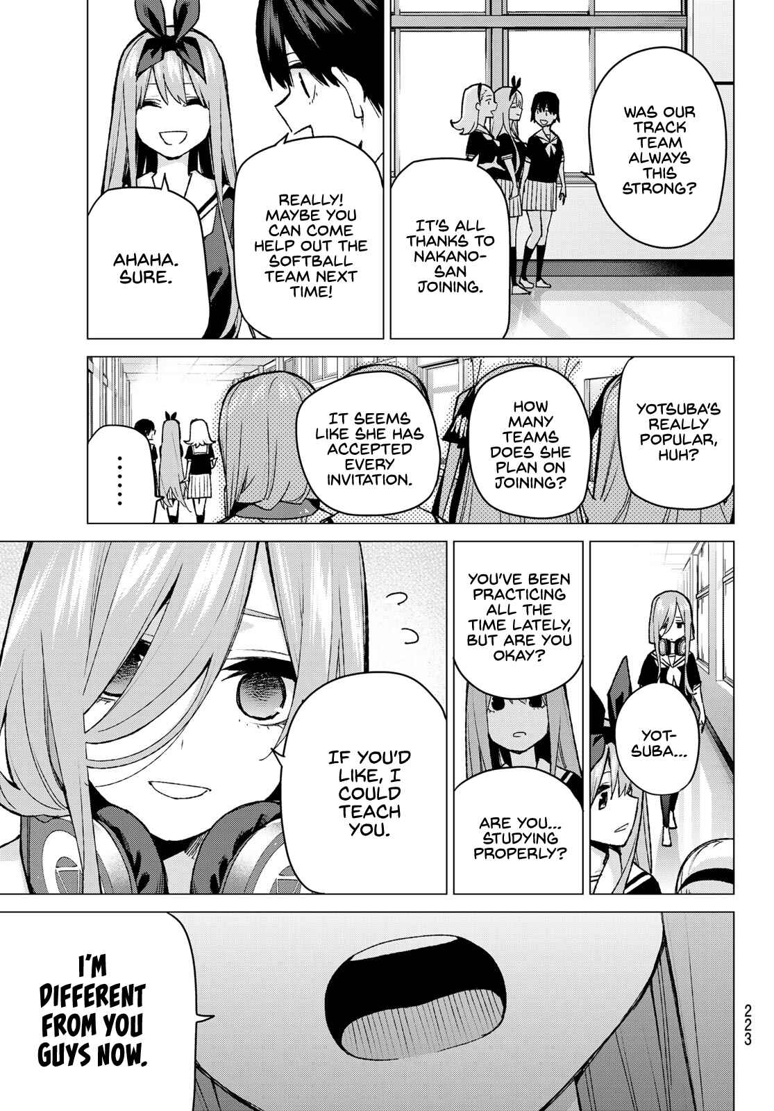 5Toubun no Hanayome Chapter 89 page 8