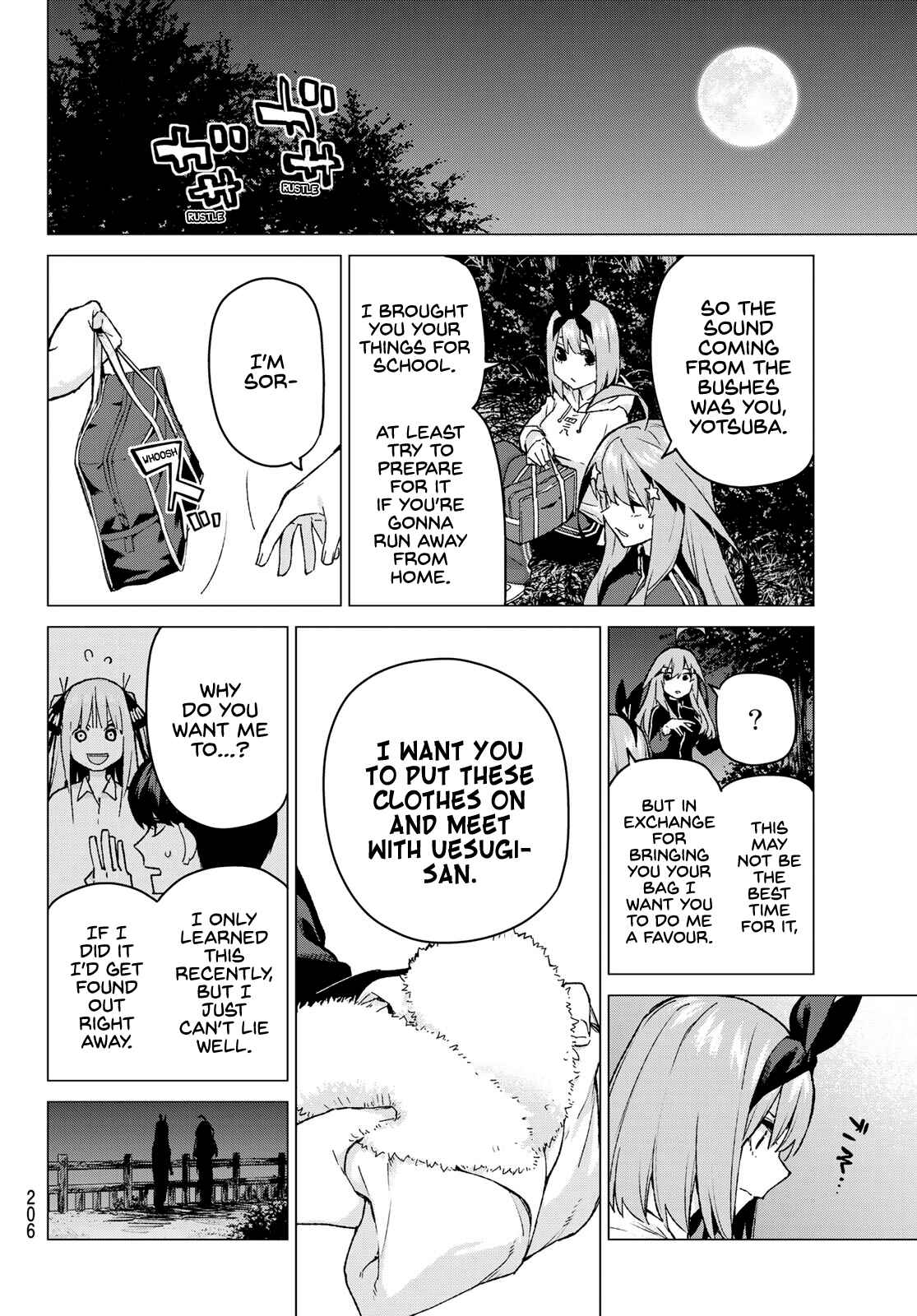 5Toubun no Hanayome Chapter 90 page 9