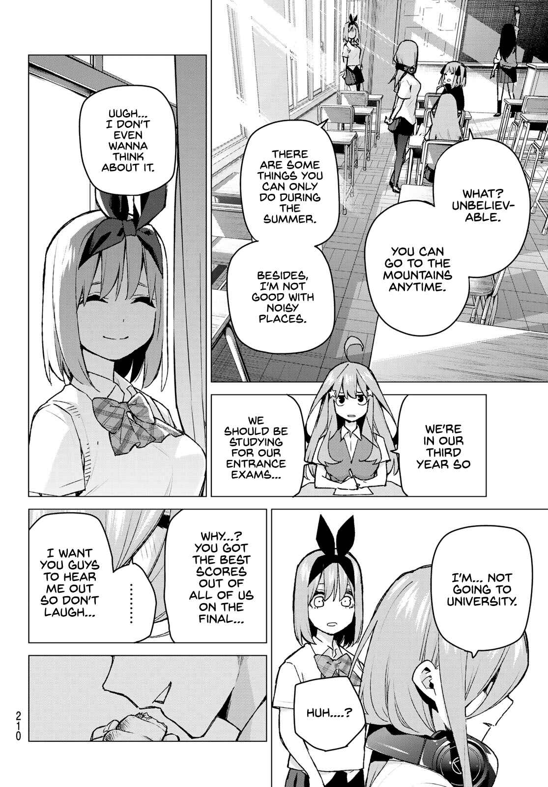5Toubun no Hanayome Chapter 90 page 13