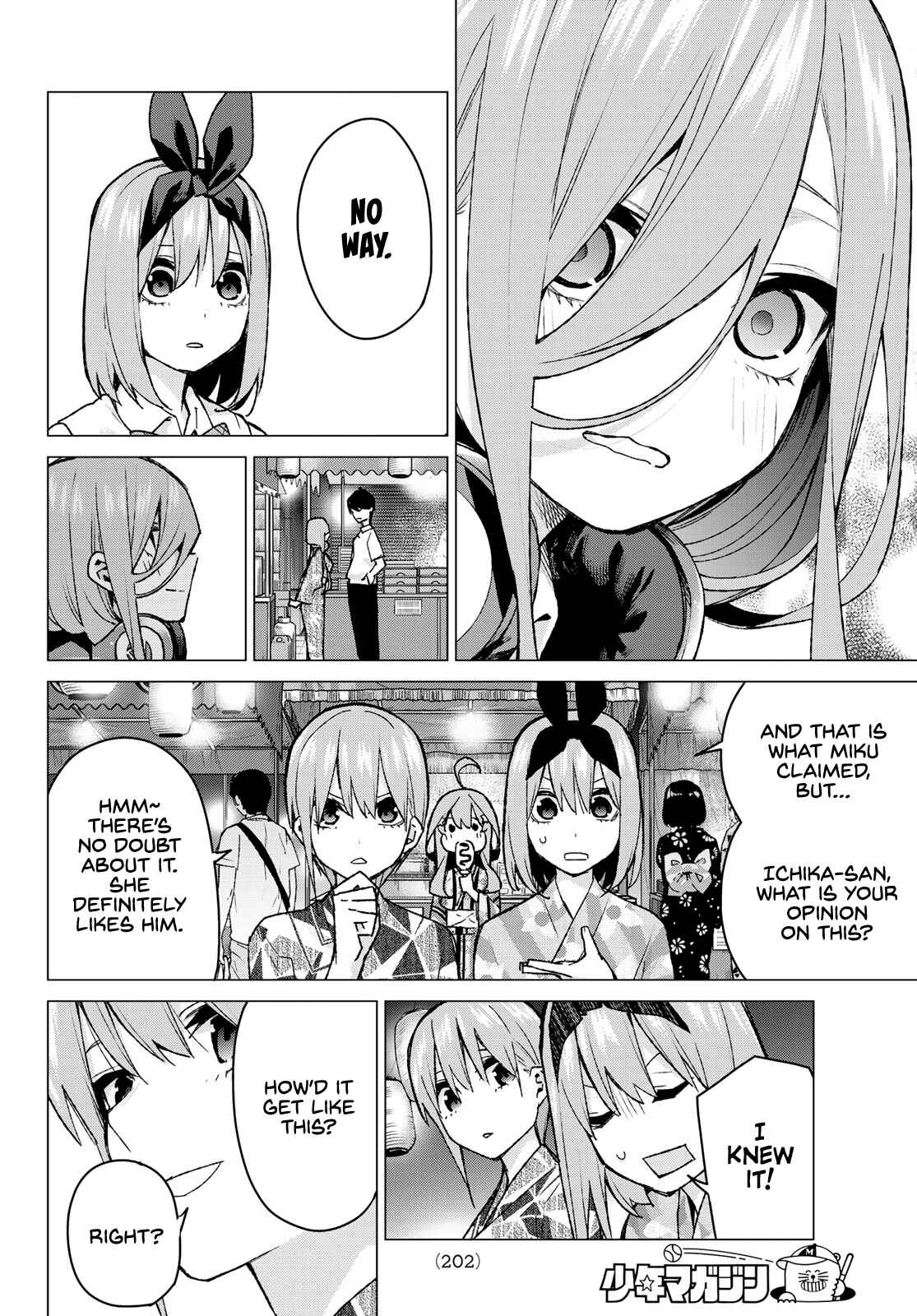 5Toubun no Hanayome Chapter 90 page 5