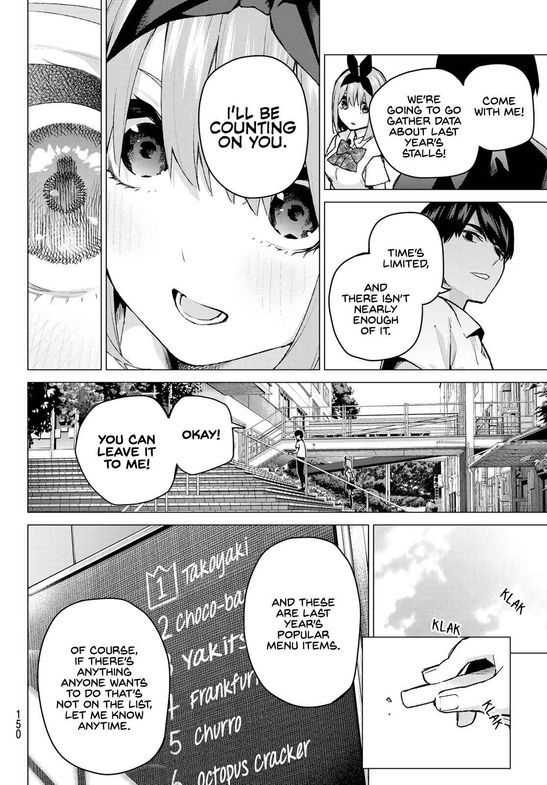 5Toubun no Hanayome Chapter 96 page 9
