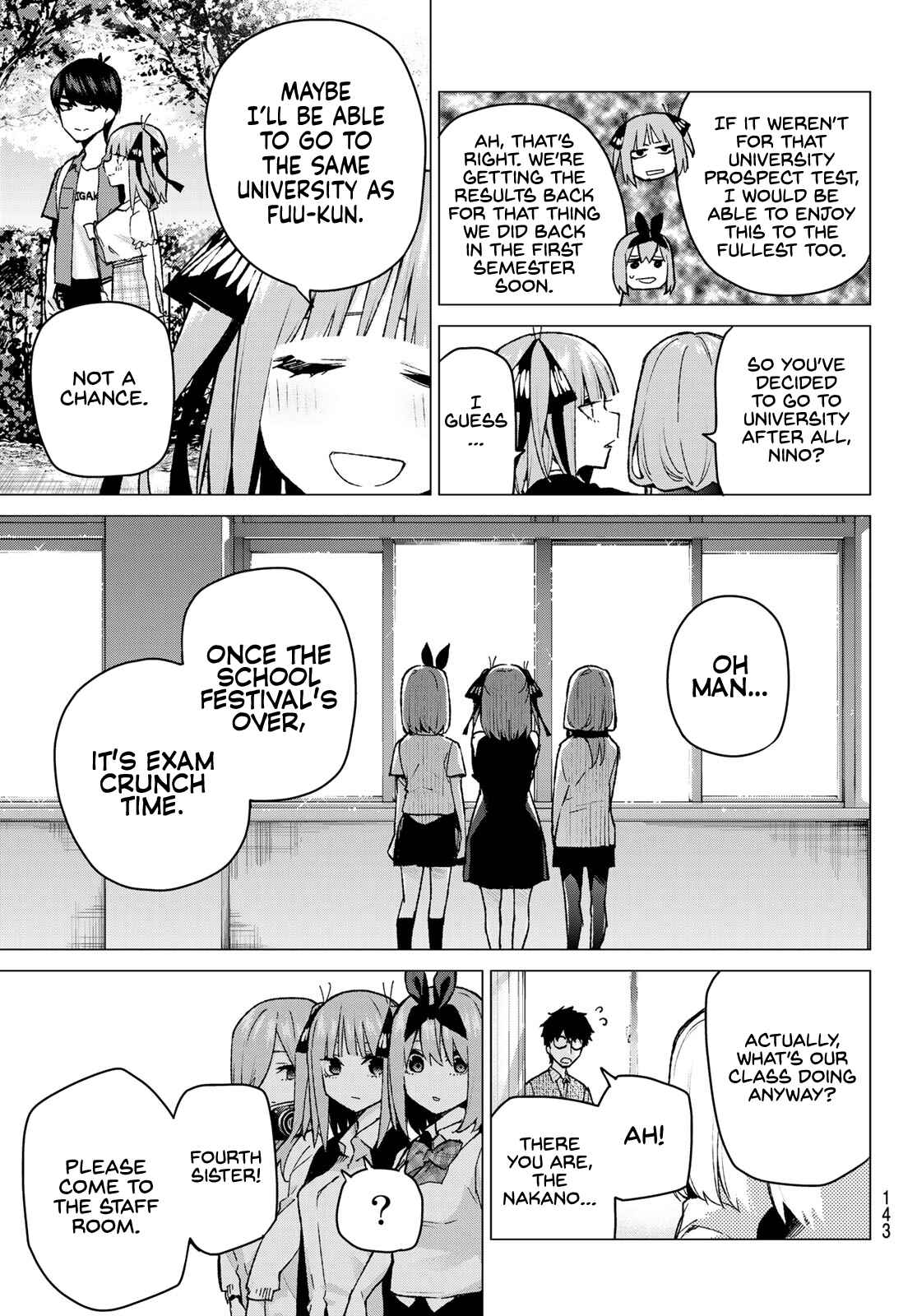 5Toubun no Hanayome Chapter 96 page 2