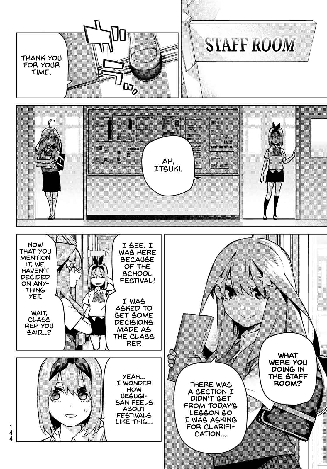 5Toubun no Hanayome Chapter 96 page 3