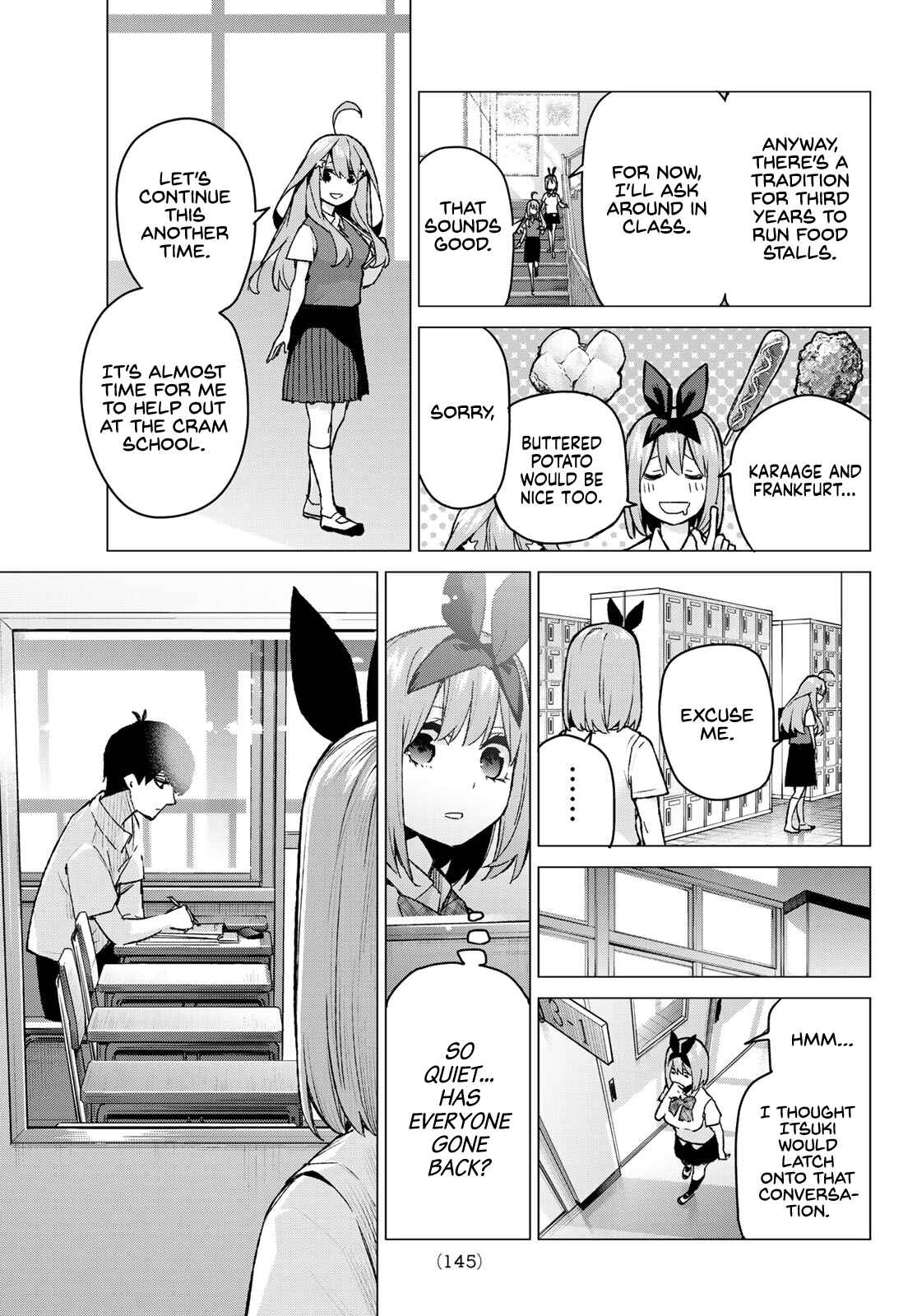 5Toubun no Hanayome Chapter 96 page 4