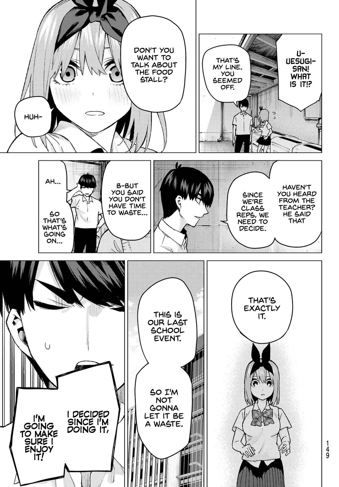 5Toubun no Hanayome Chapter 96 page 8