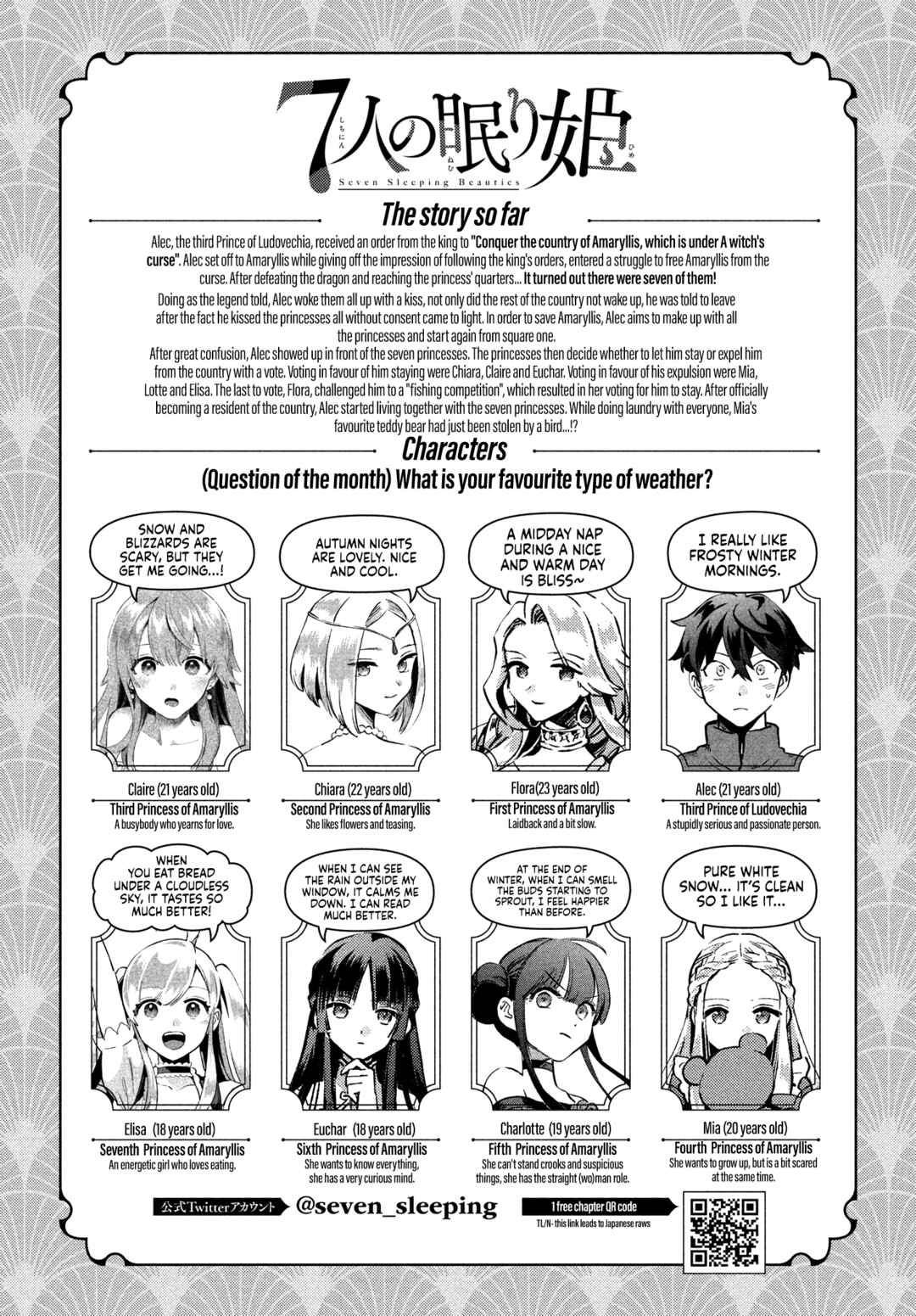 7-Nin no Nemuri Hime Chapter 19 page 1