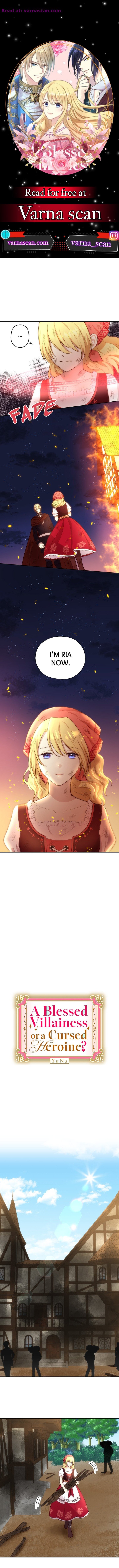 A Blessed Villainess, or a Cursed Heroine? Chapter 13 page 0