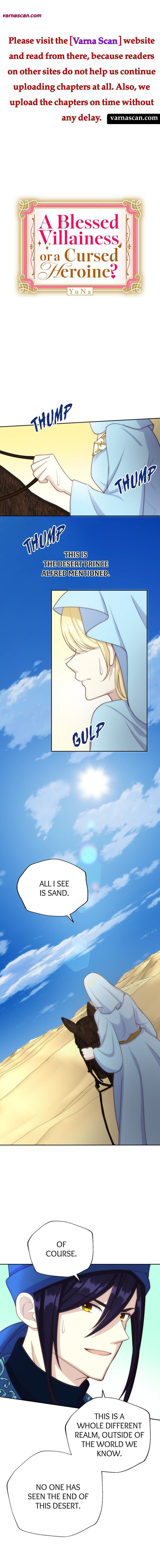 A Blessed Villainess, or a Cursed Heroine? Chapter 21 page 1