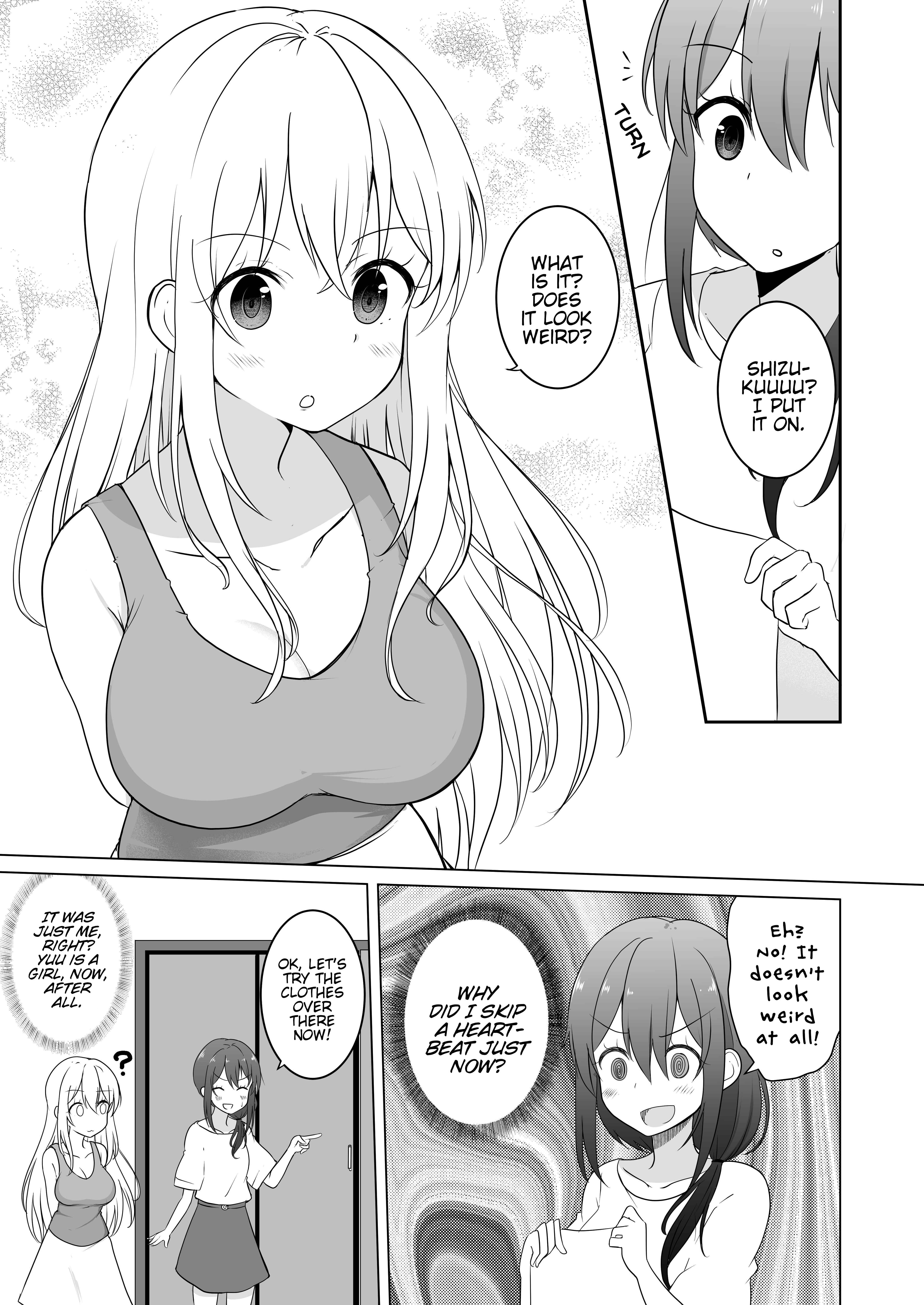 A Boy Who Loves Genderswap Got Genderswapped, so He Acts Out His Ideal Genderswap Girl Chapter 13 page 2