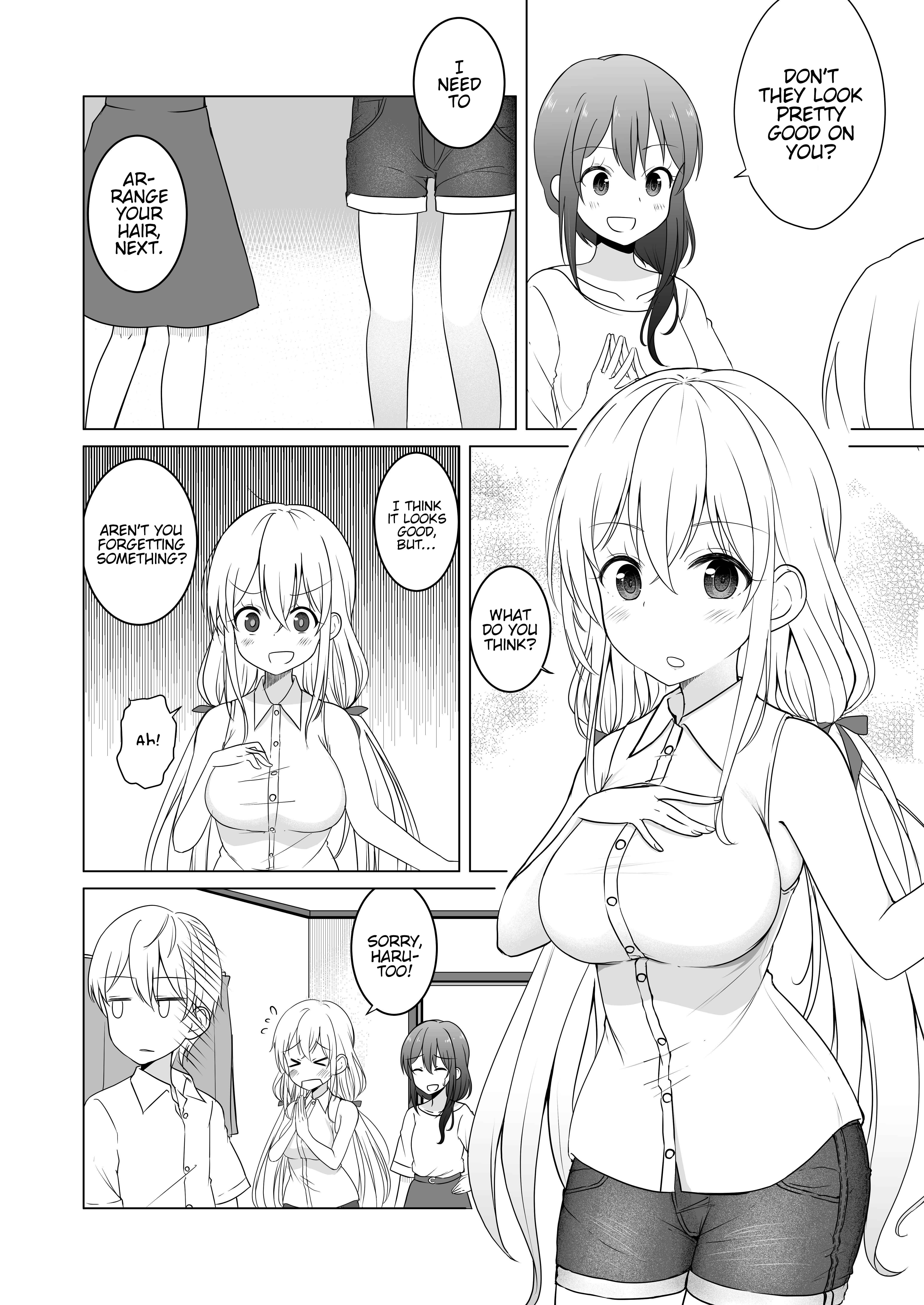 A Boy Who Loves Genderswap Got Genderswapped, so He Acts Out His Ideal Genderswap Girl Chapter 13 page 3
