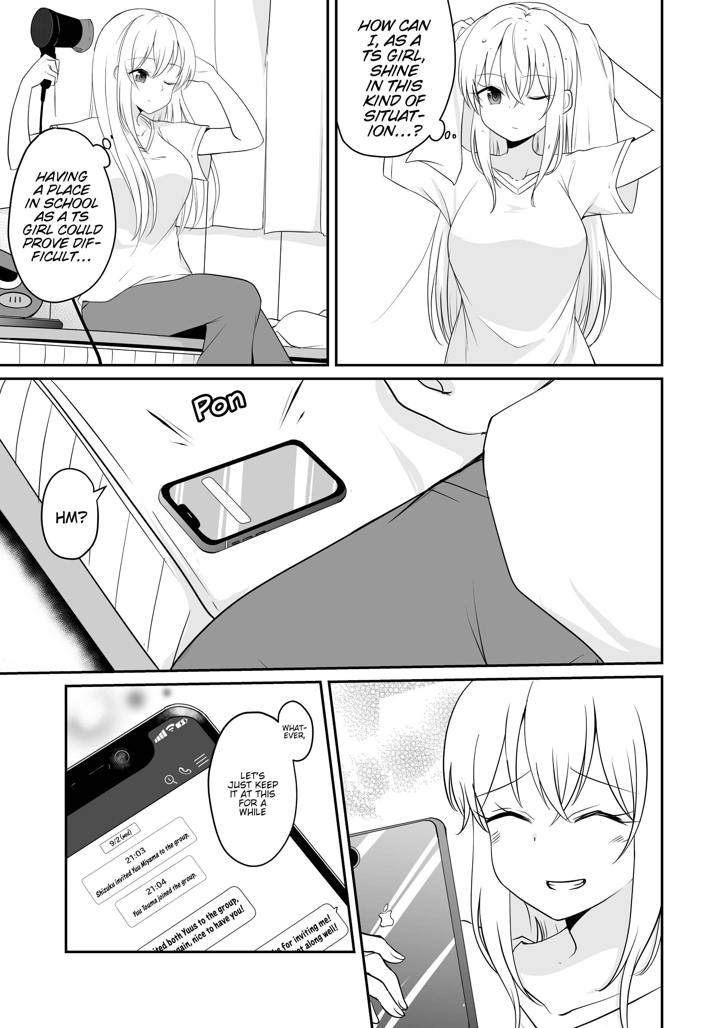 A Boy Who Loves Genderswap Got Genderswapped, so He Acts Out His Ideal Genderswap Girl Chapter 28 page 2