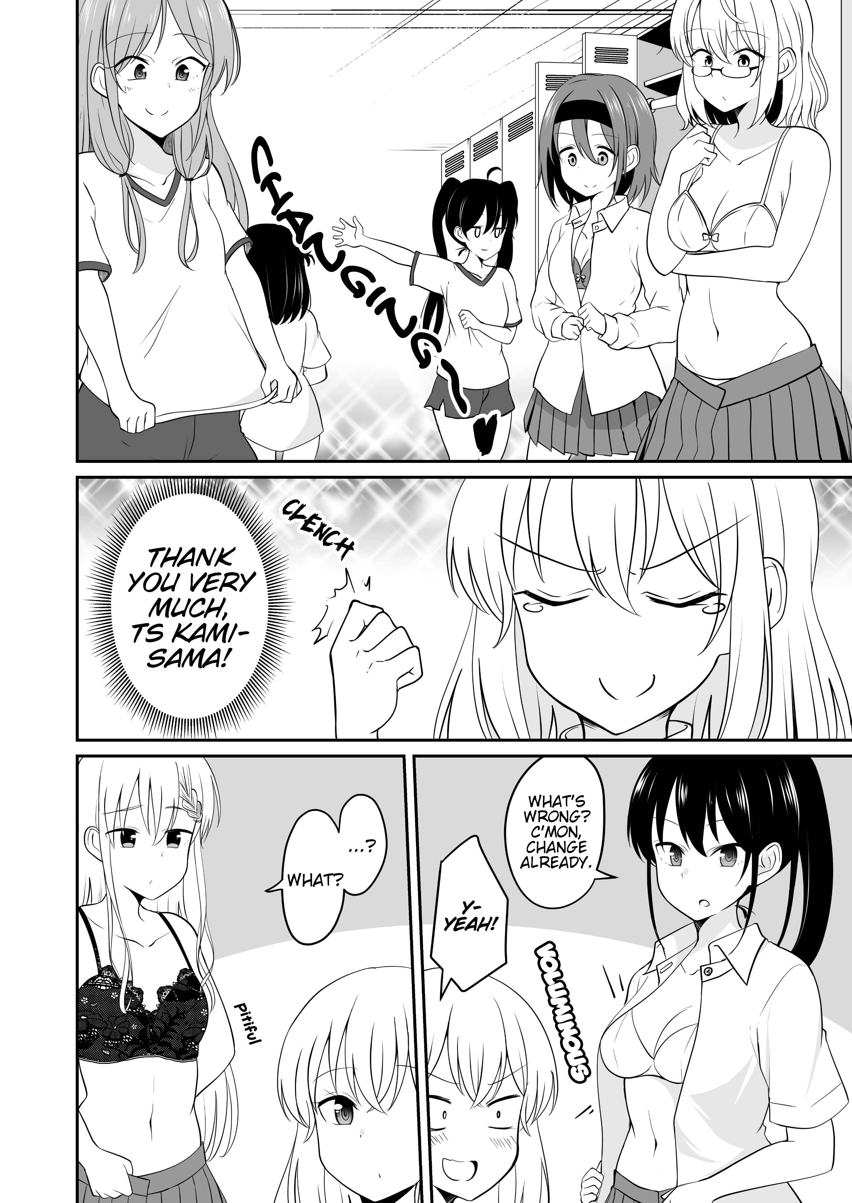 A Boy Who Loves Genderswap Got Genderswapped, so He Acts Out His Ideal Genderswap Girl Chapter 29.1 page 3