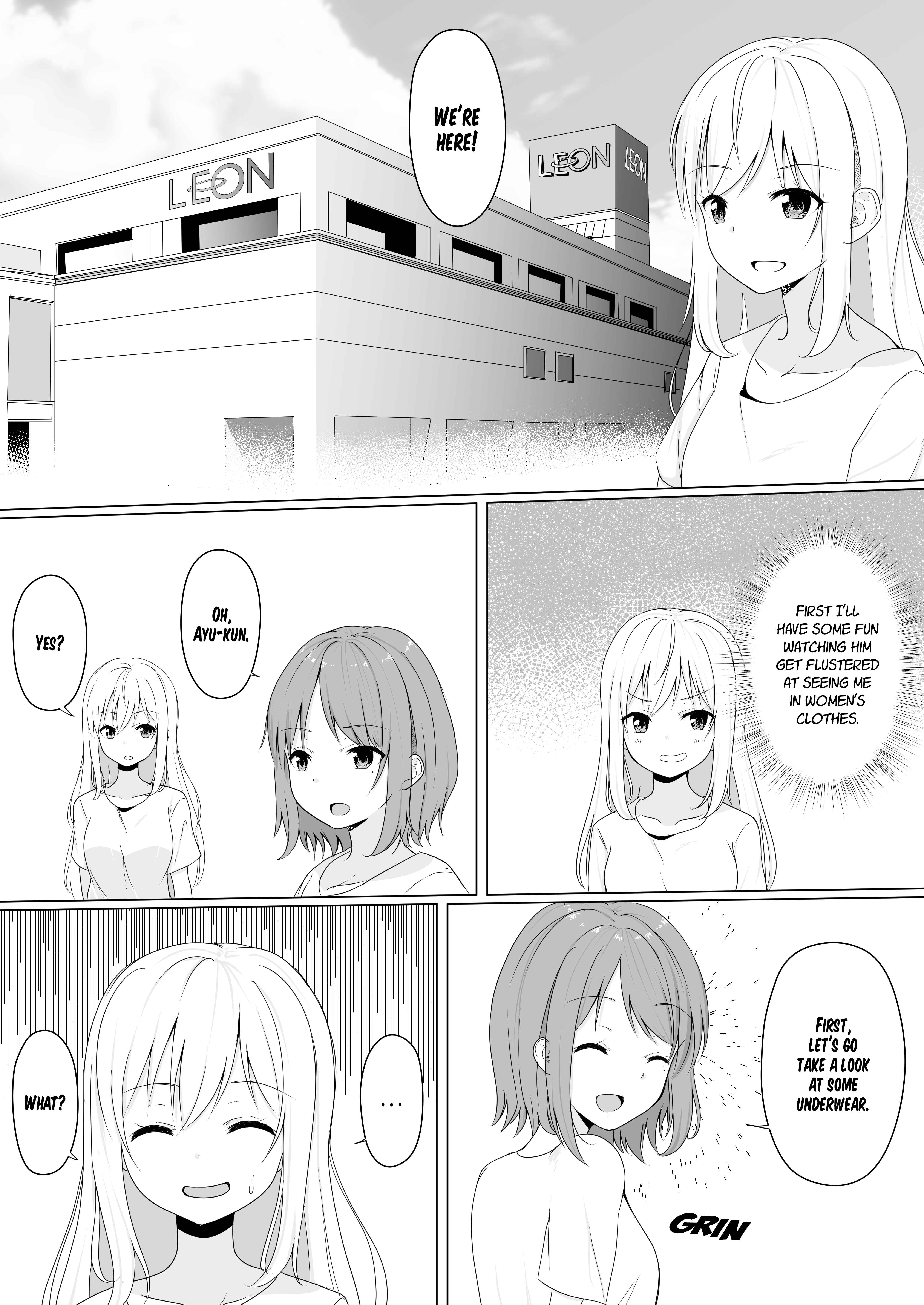 A Boy Who Loves Genderswap Got Genderswapped, so He Acts Out His Ideal Genderswap Girl Chapter 3 page 3