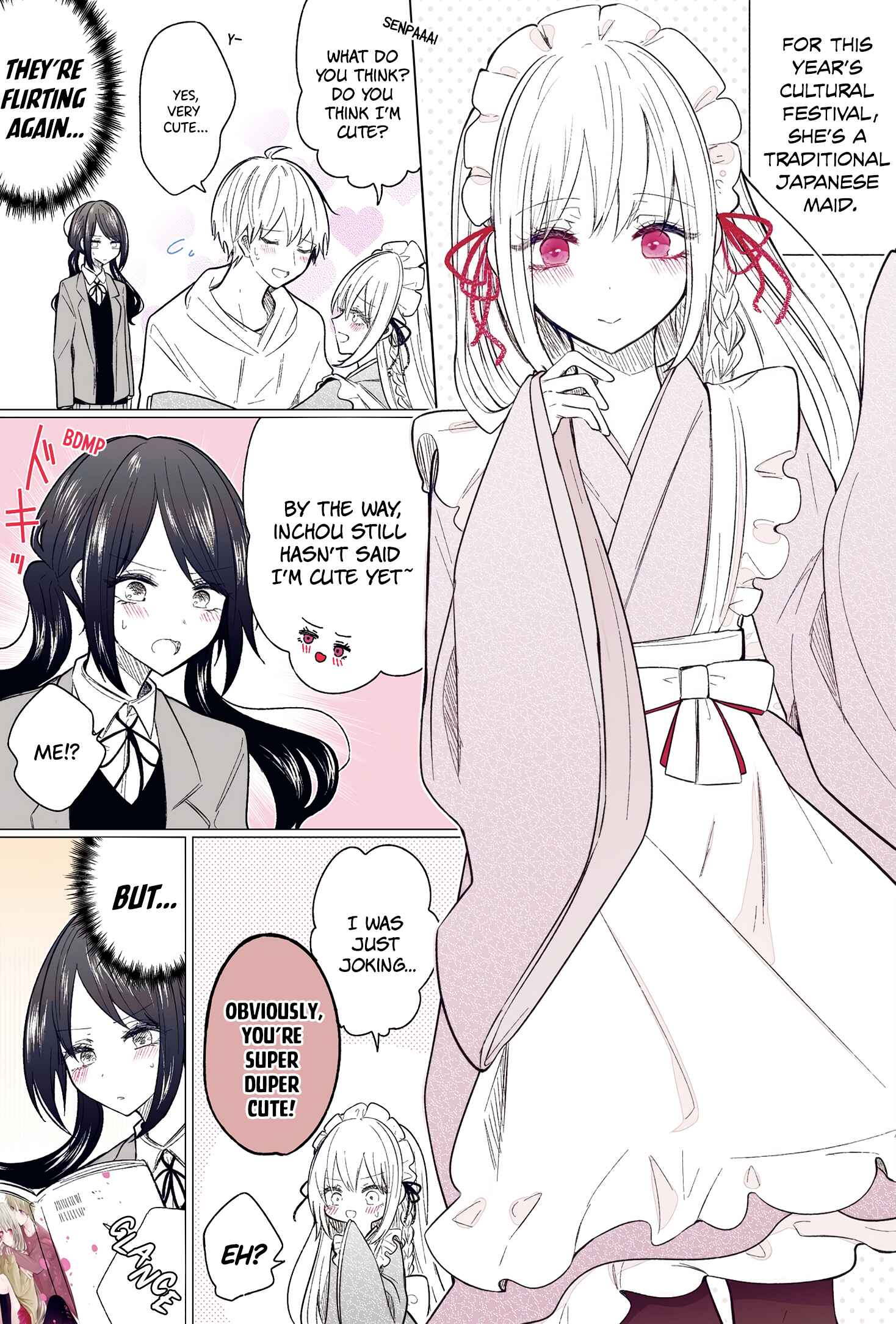 A Flirty and Devoted Kouhai (Pre-Serialization) Chapter 115.5 page 0