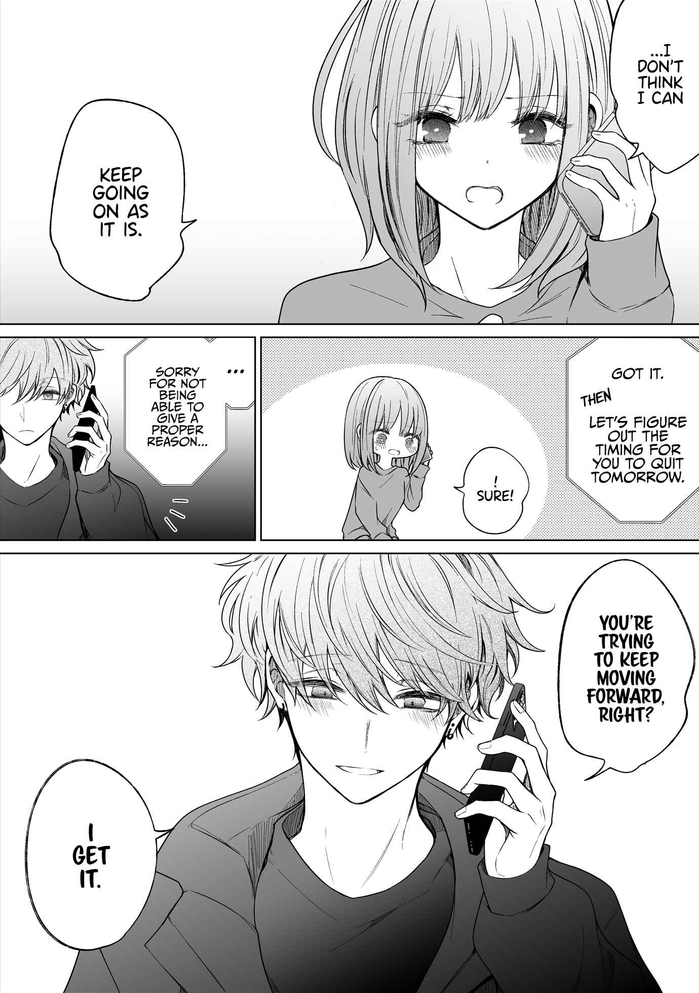 A Flirty and Devoted Kouhai (Pre-Serialization) Chapter 129 page 2